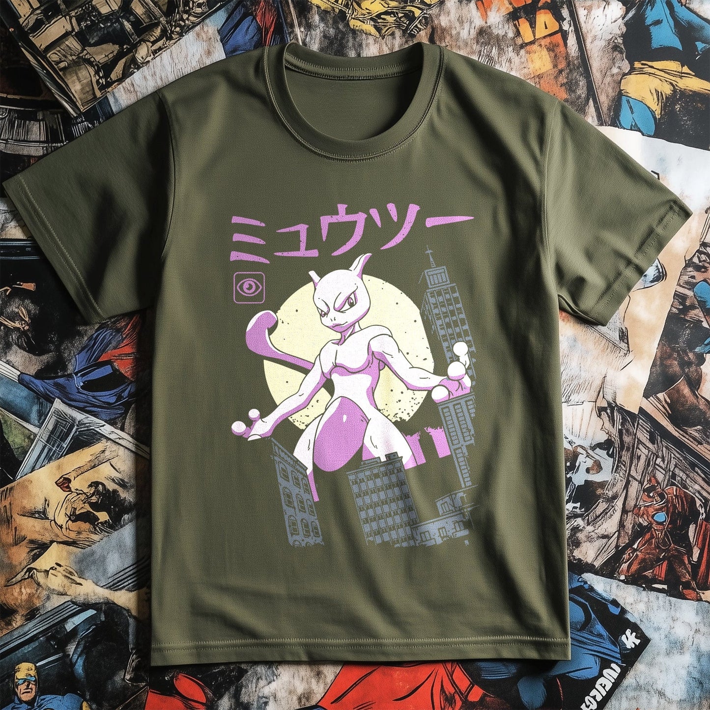 Mewtwo Kaiju T-Shirt