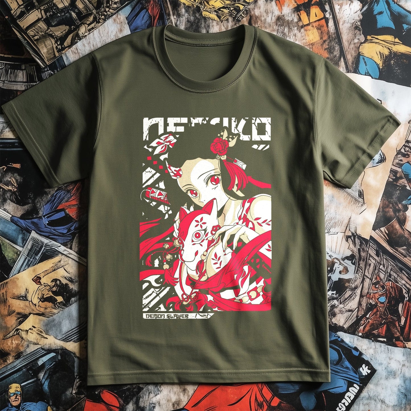 Nezuko Manga Character T-Shirt