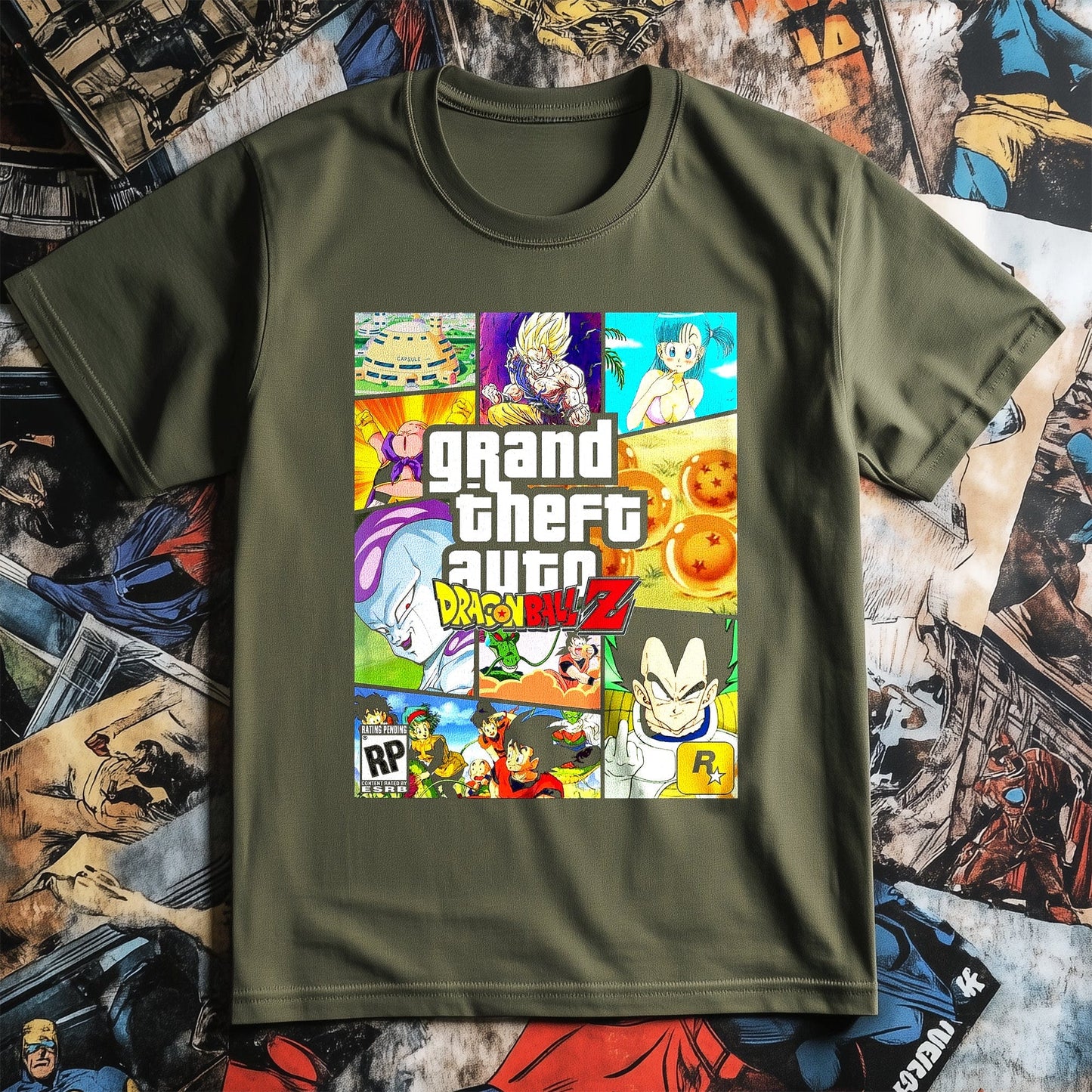 GTA-Dragon-Ball-Z T-shirt