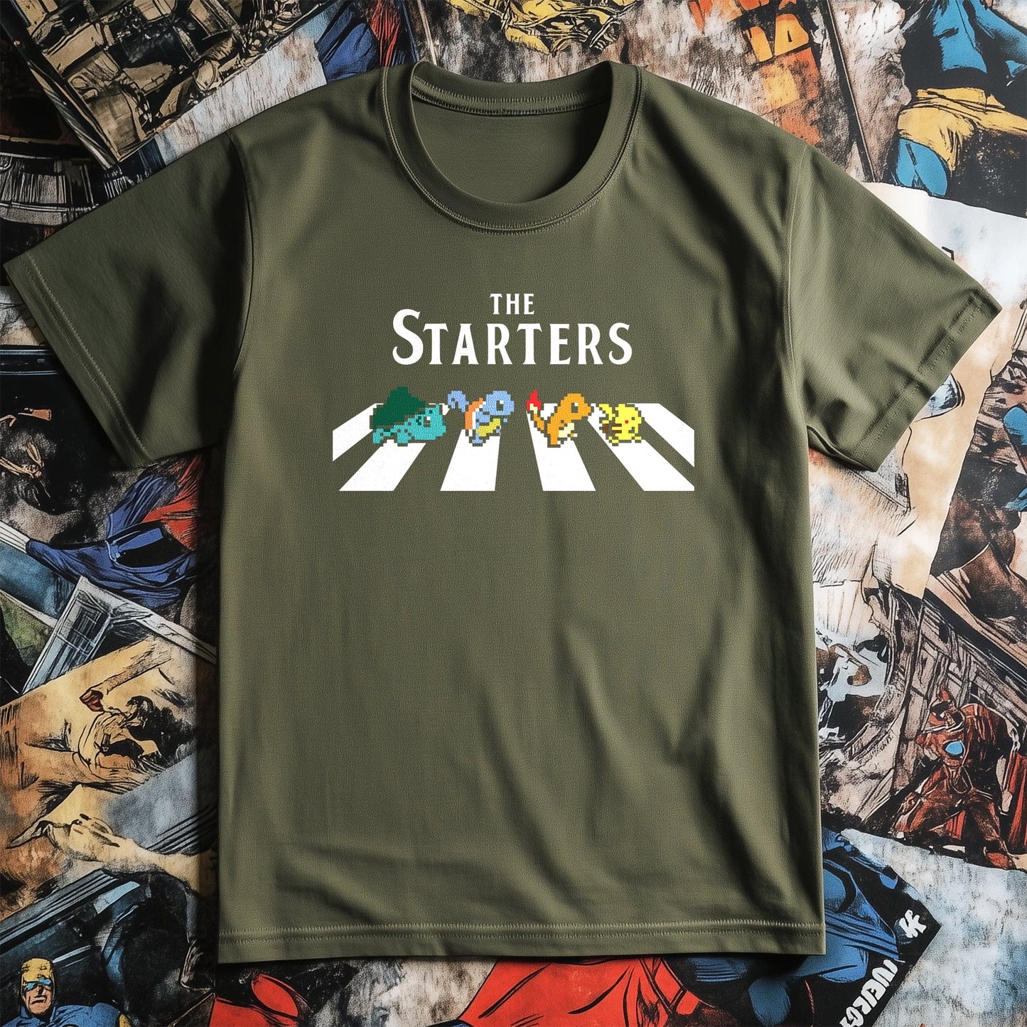 Pokémon Starter Abbey Road T-shirt