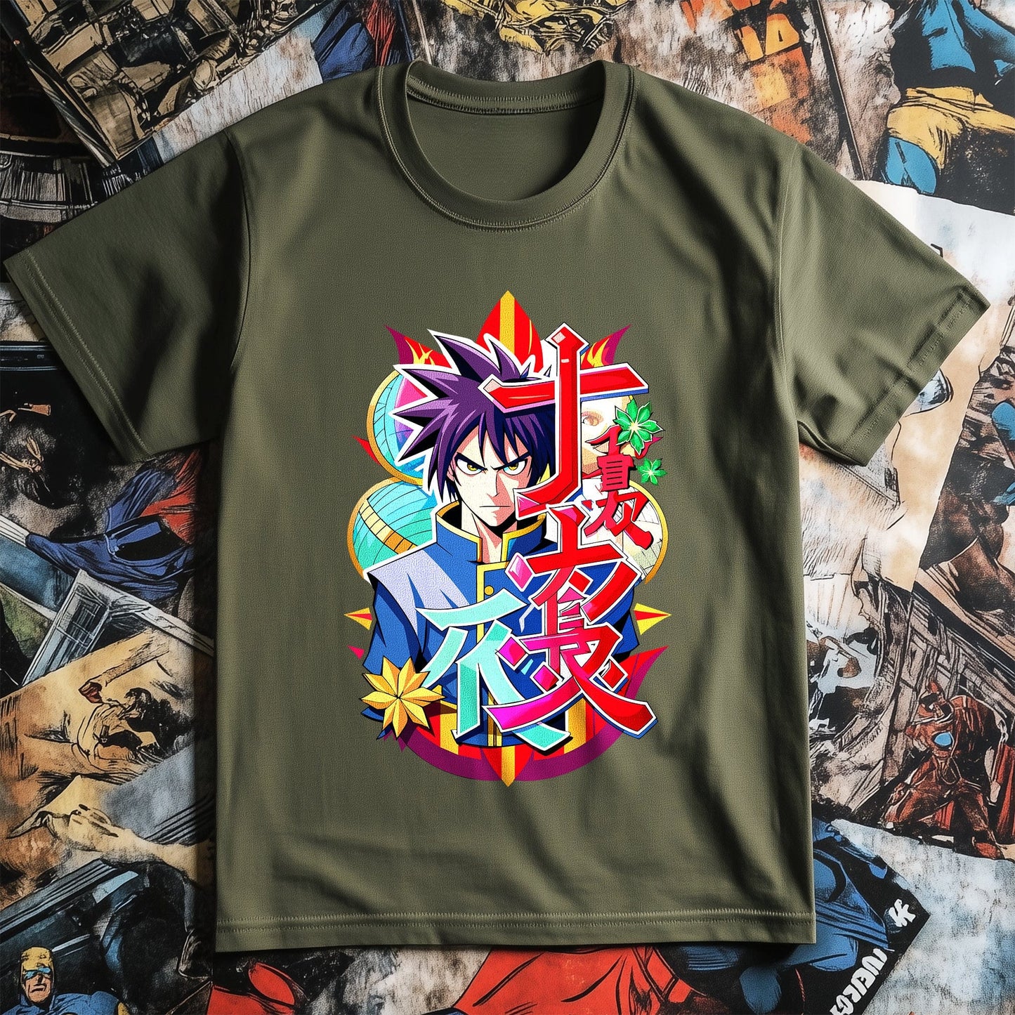 Anime Cartoon Man T-Shirt