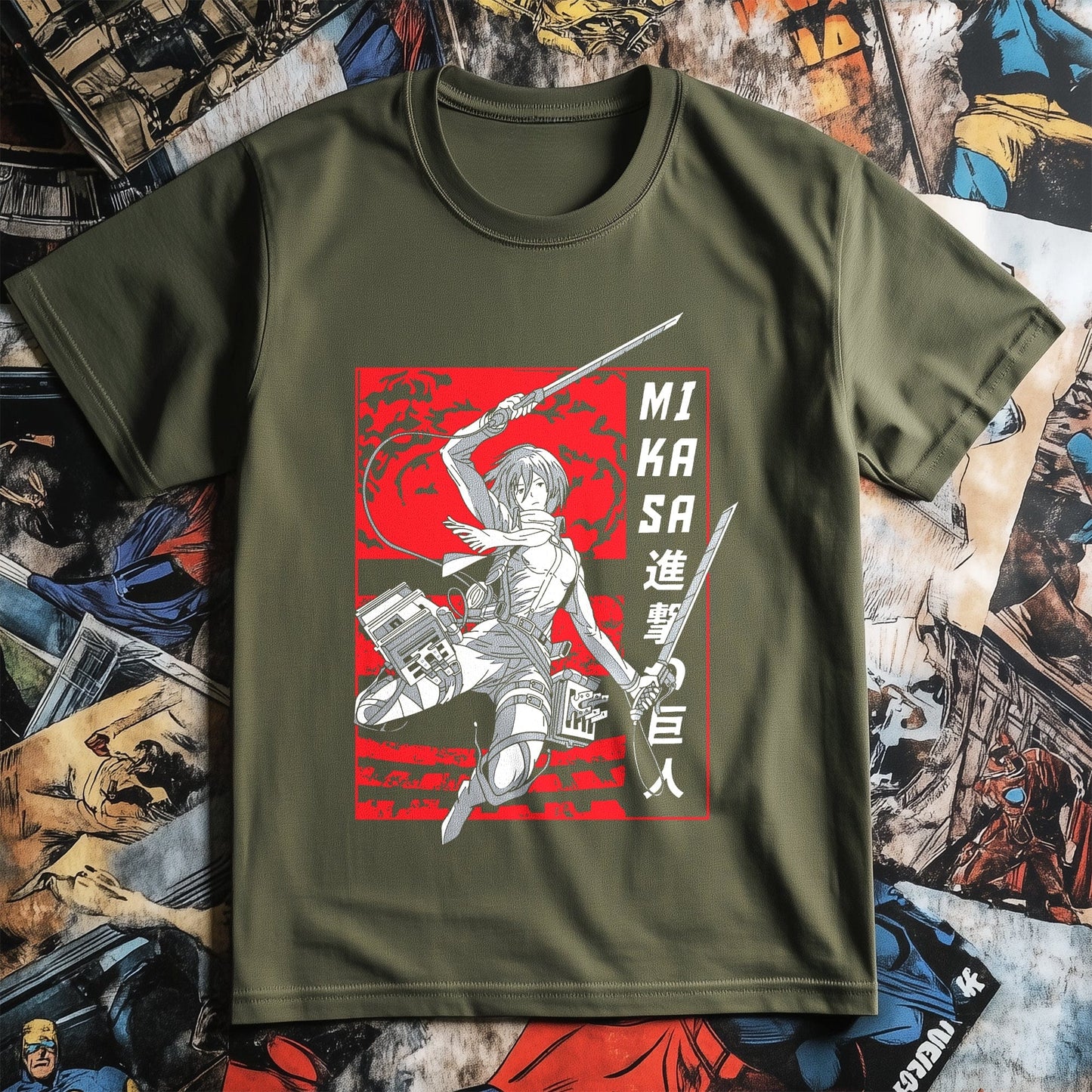 Titan Attack Warrior T-shirt