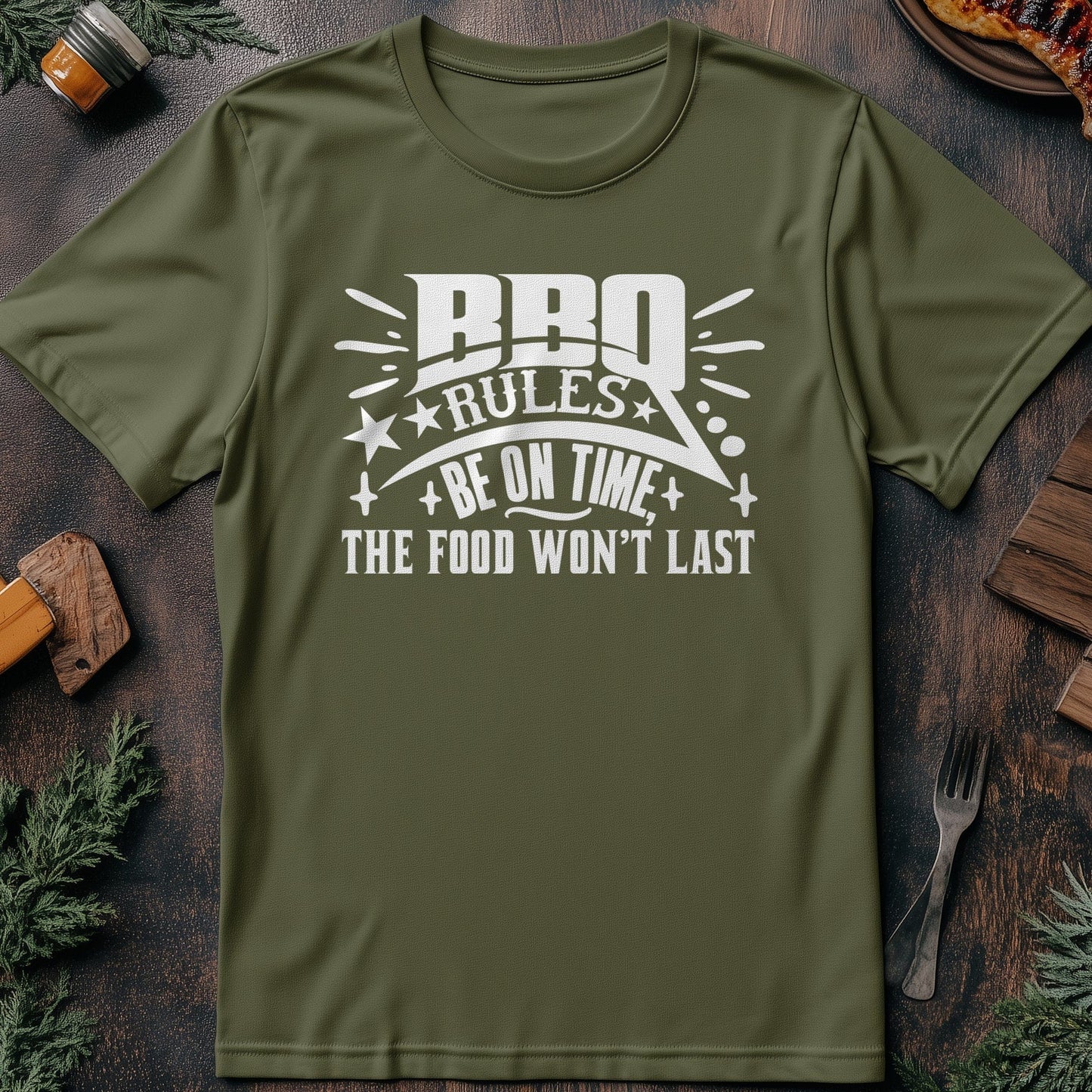 BBQ Rules: Food T-Shirt