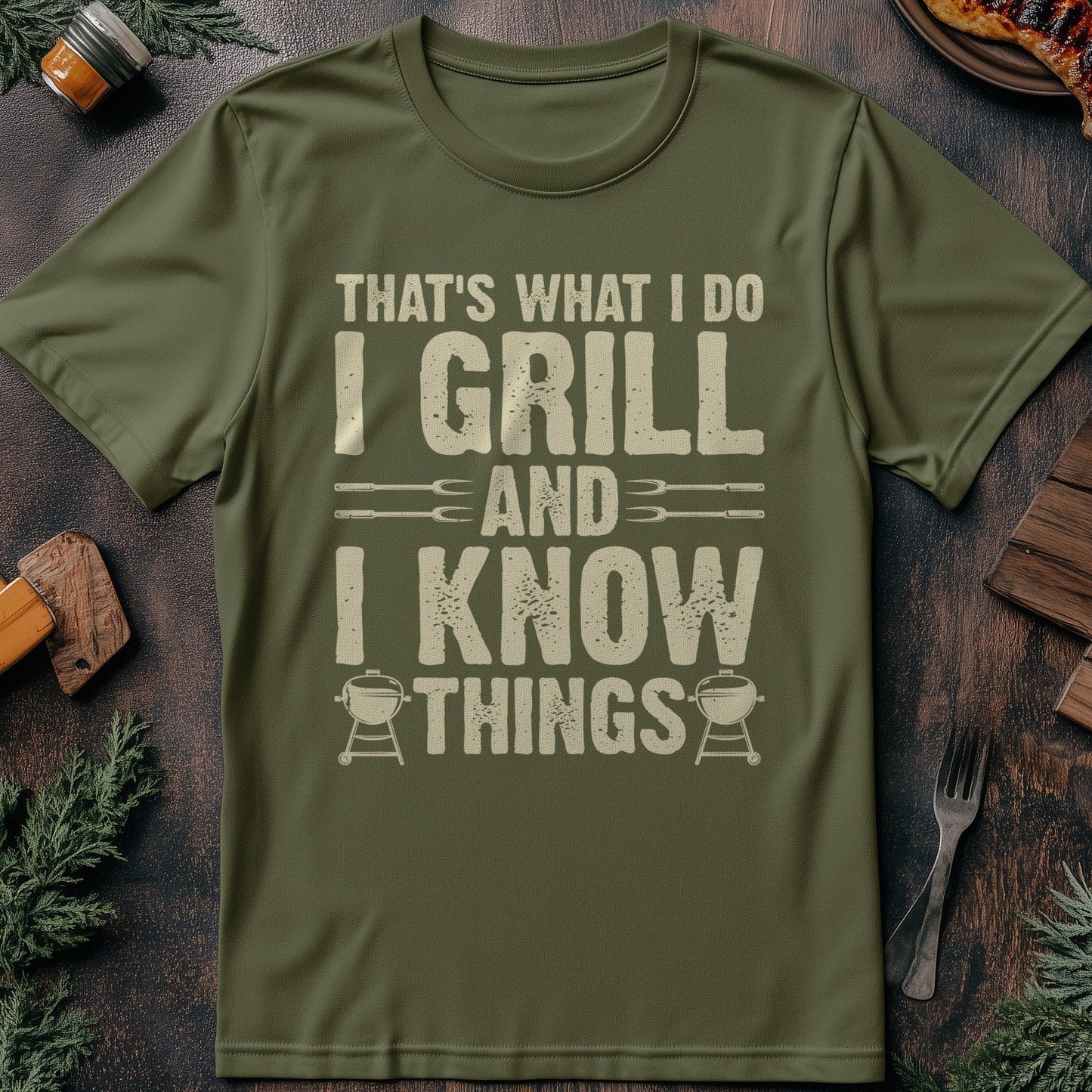 Grill and Know T-Shirt