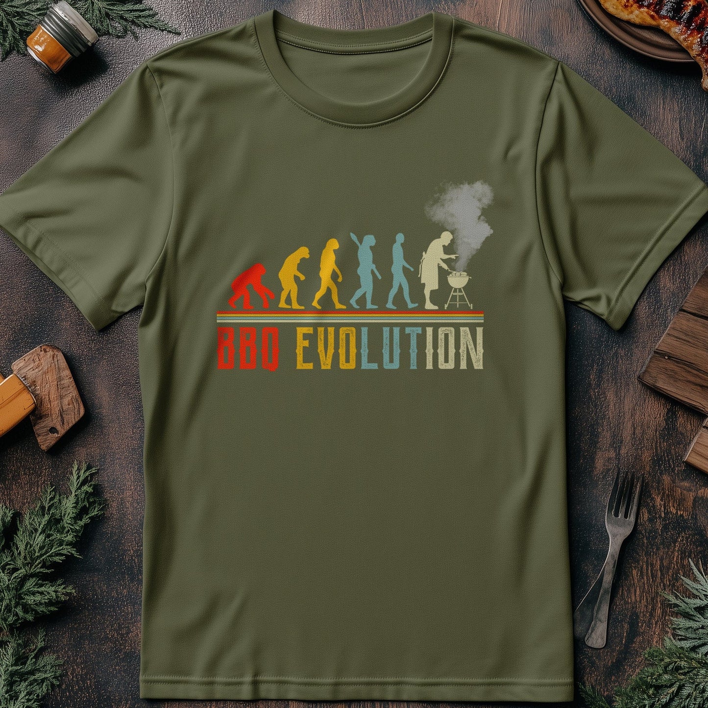 BBQ Evolution - T-Shirt