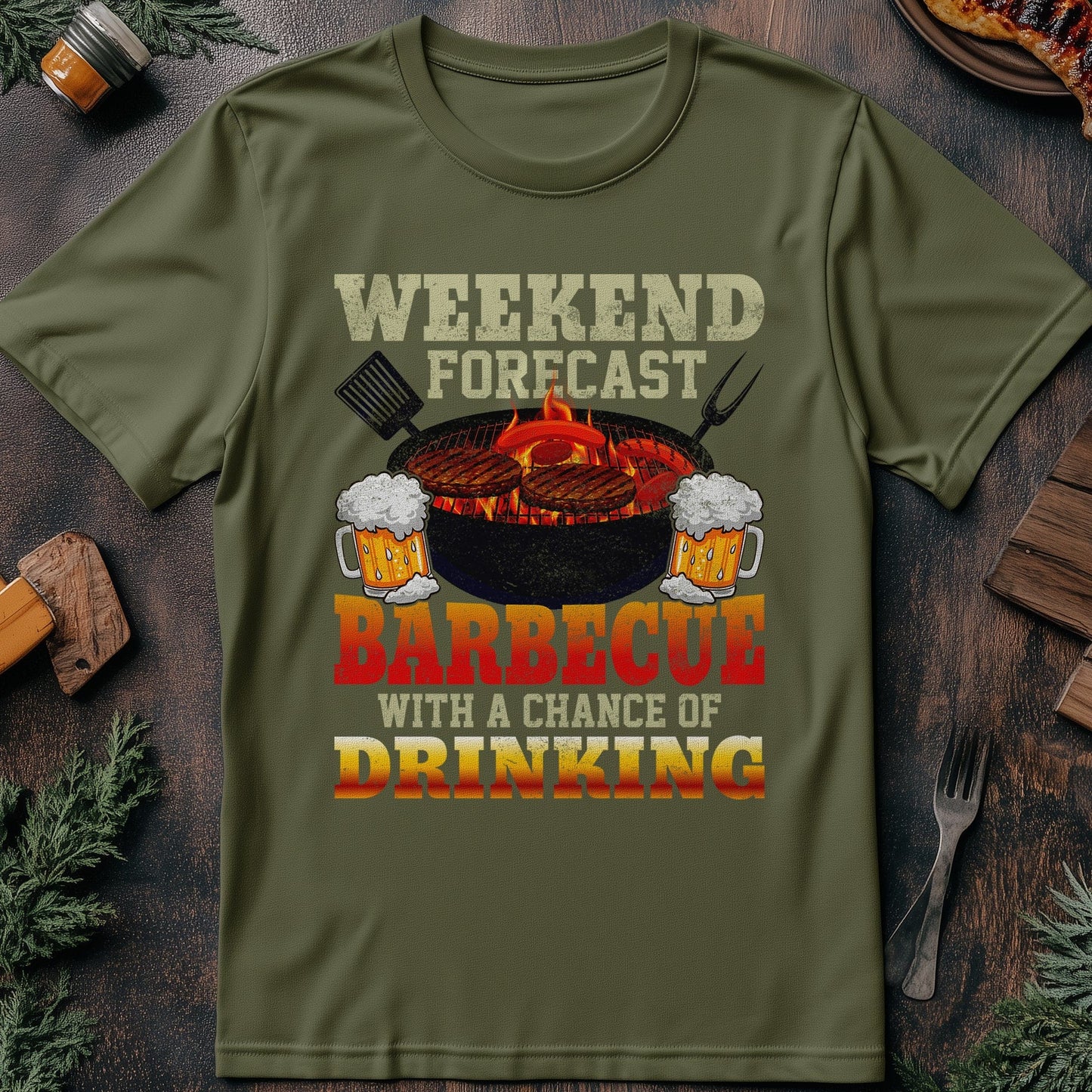 BBQ Forecast - T-Shirt
