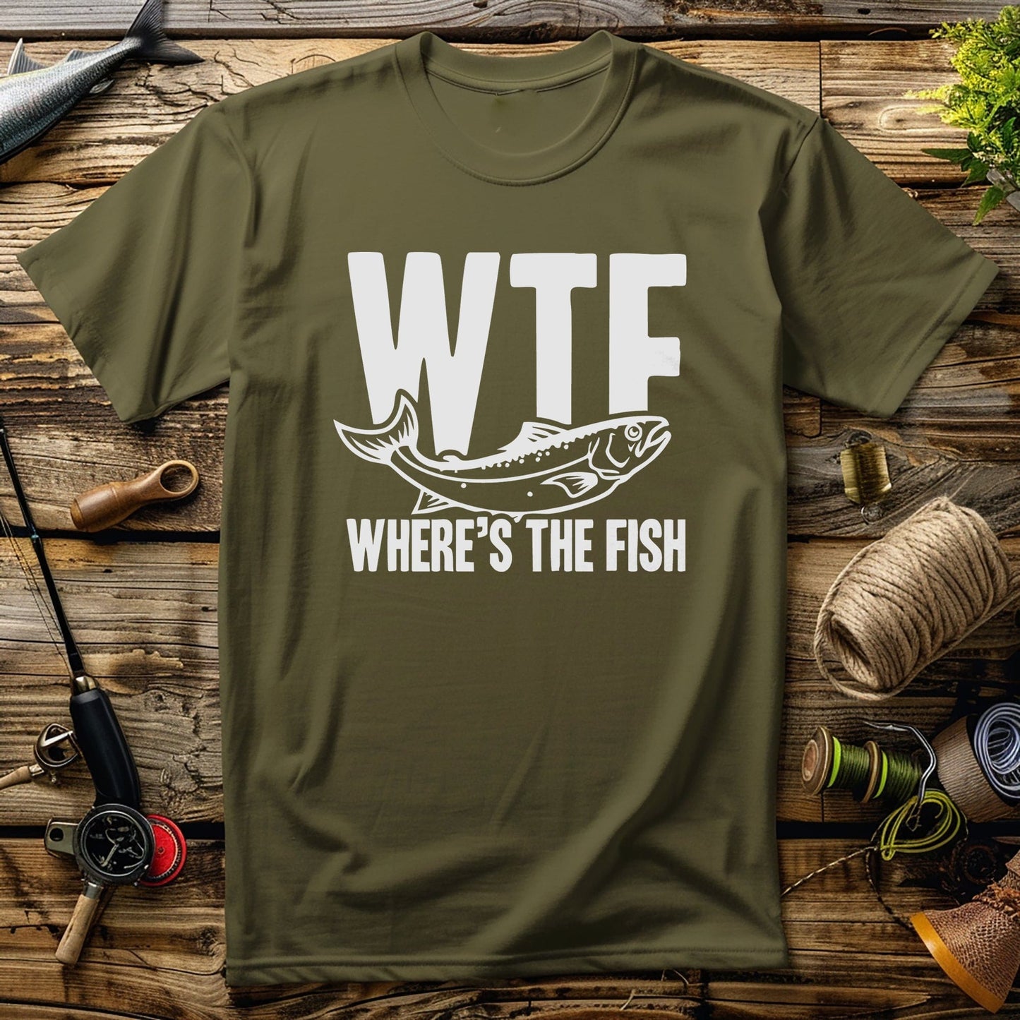 WTF Where’s the Fish? T-shirt