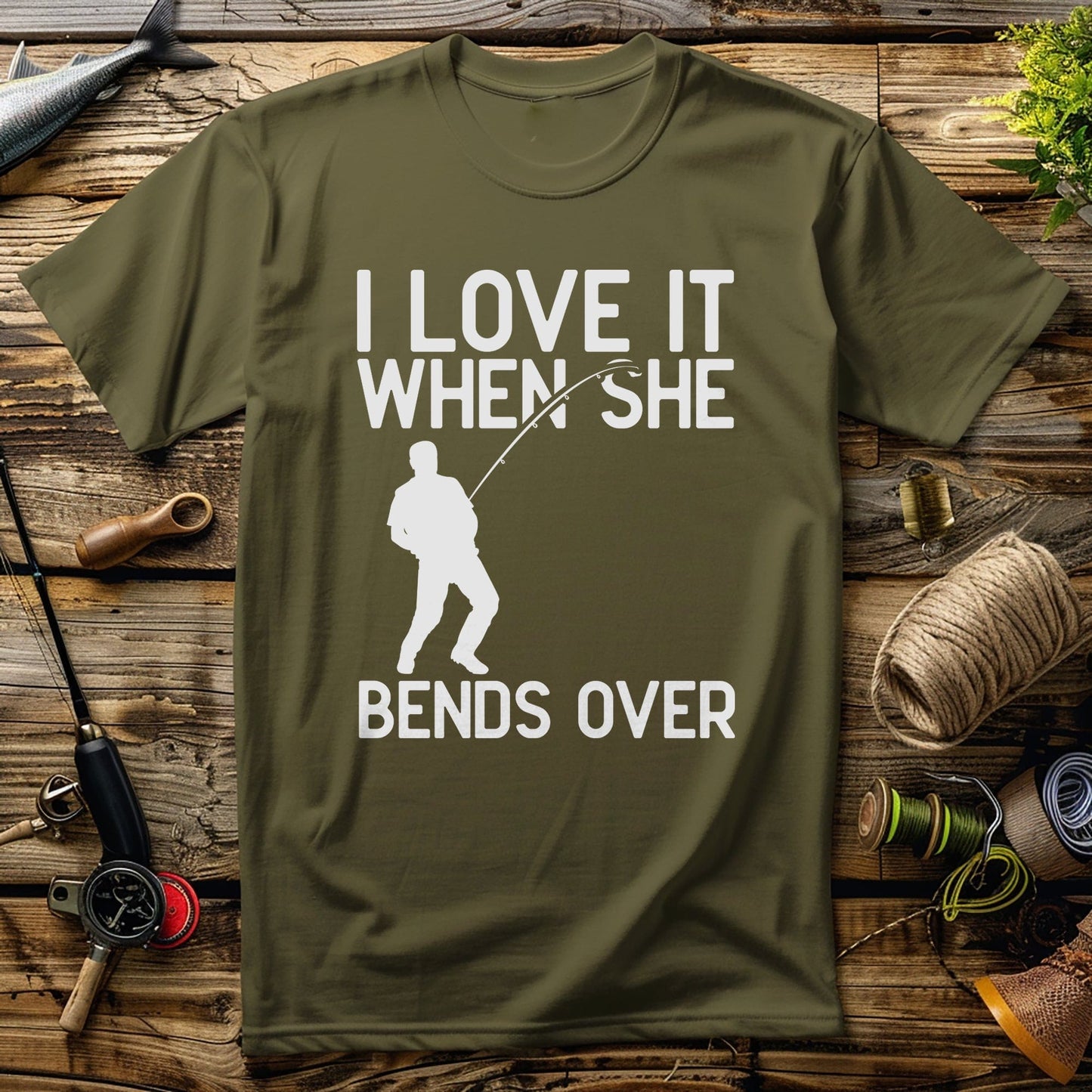 Bend Over Fish 3 T-shirt