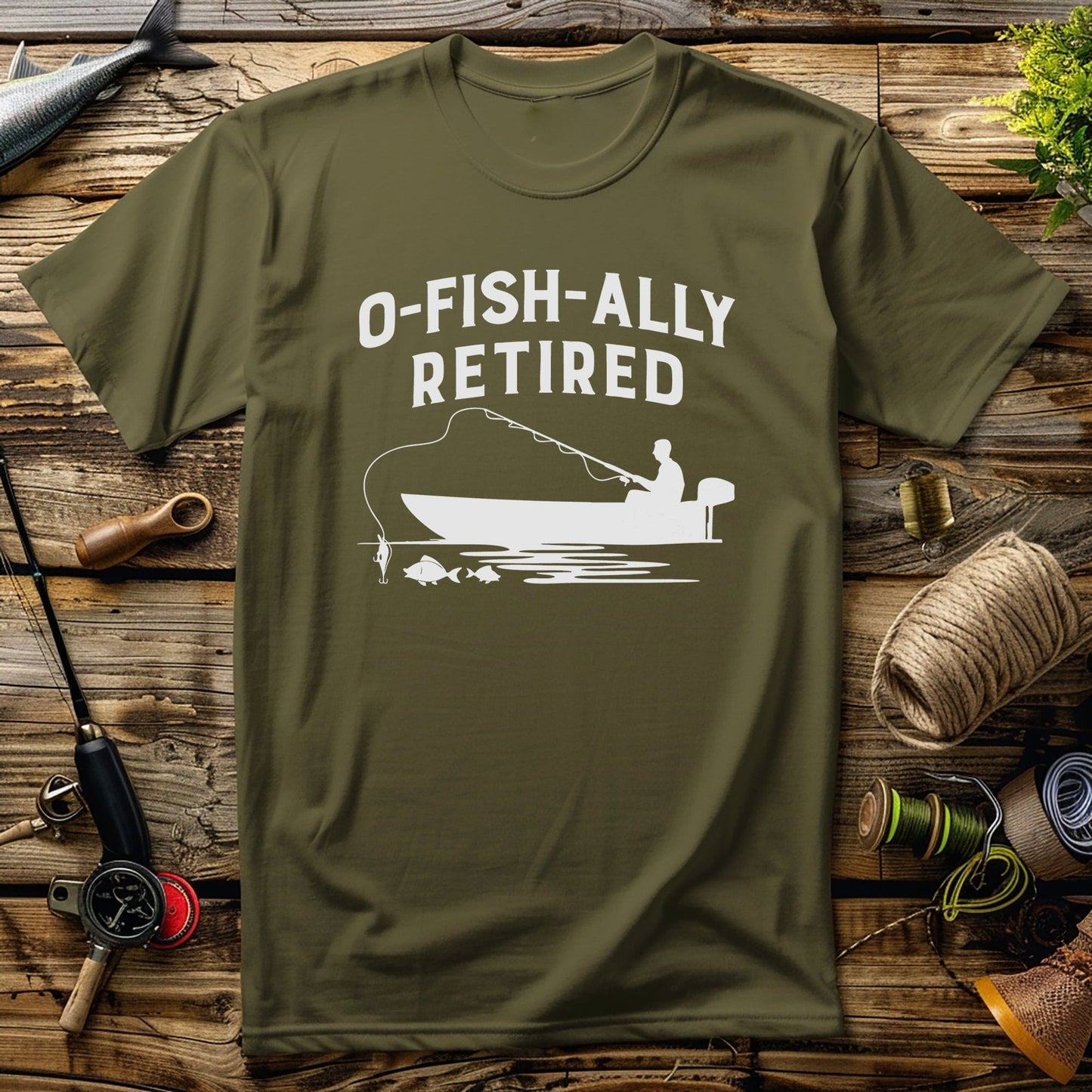 OFishally Retired 3 T-shirt
