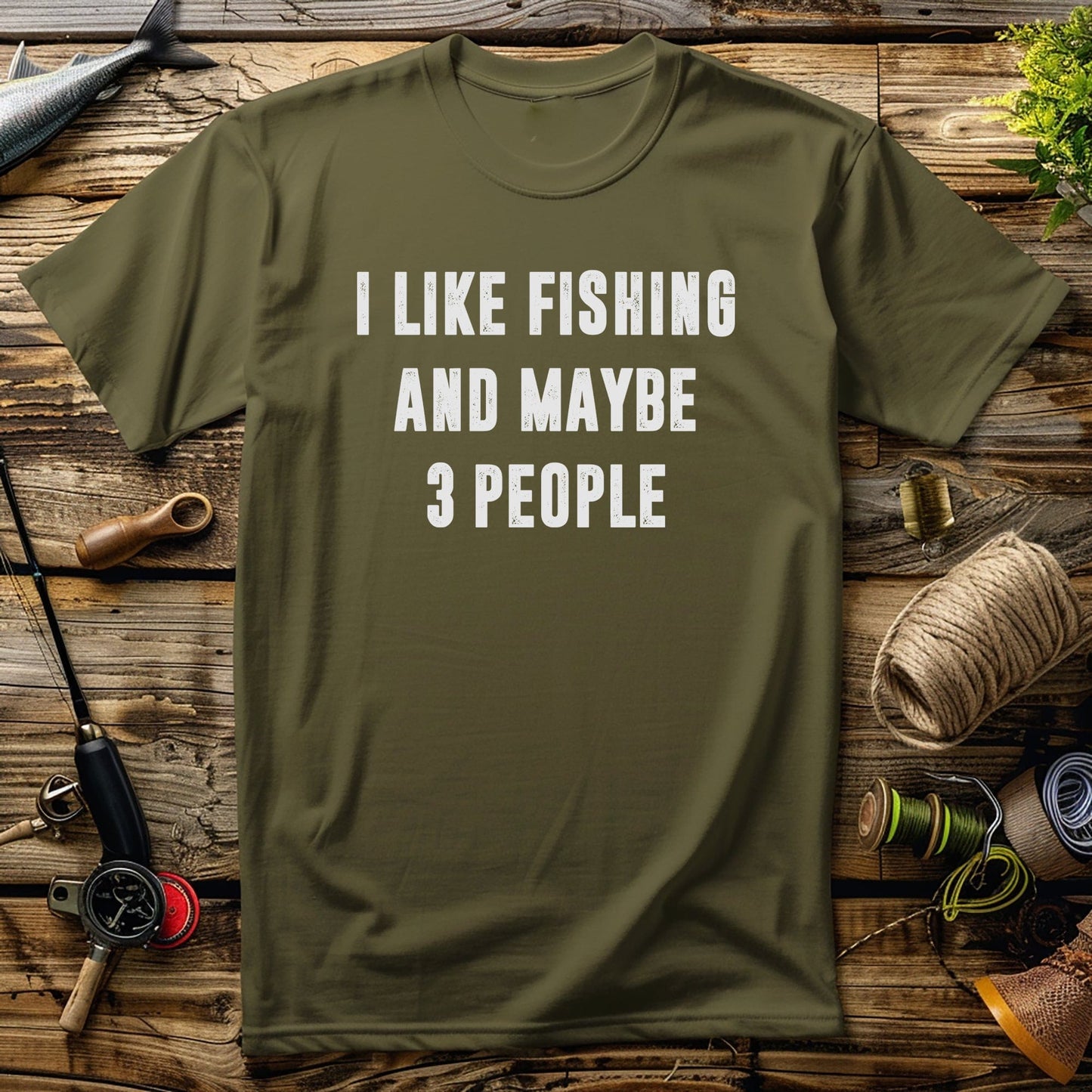 Fishing 3 People 3 T-Shirt