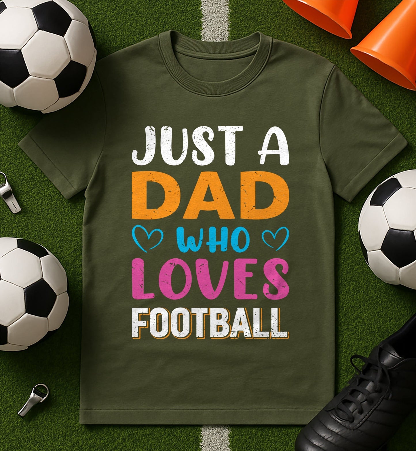 Just a Dad Who T-Shirt