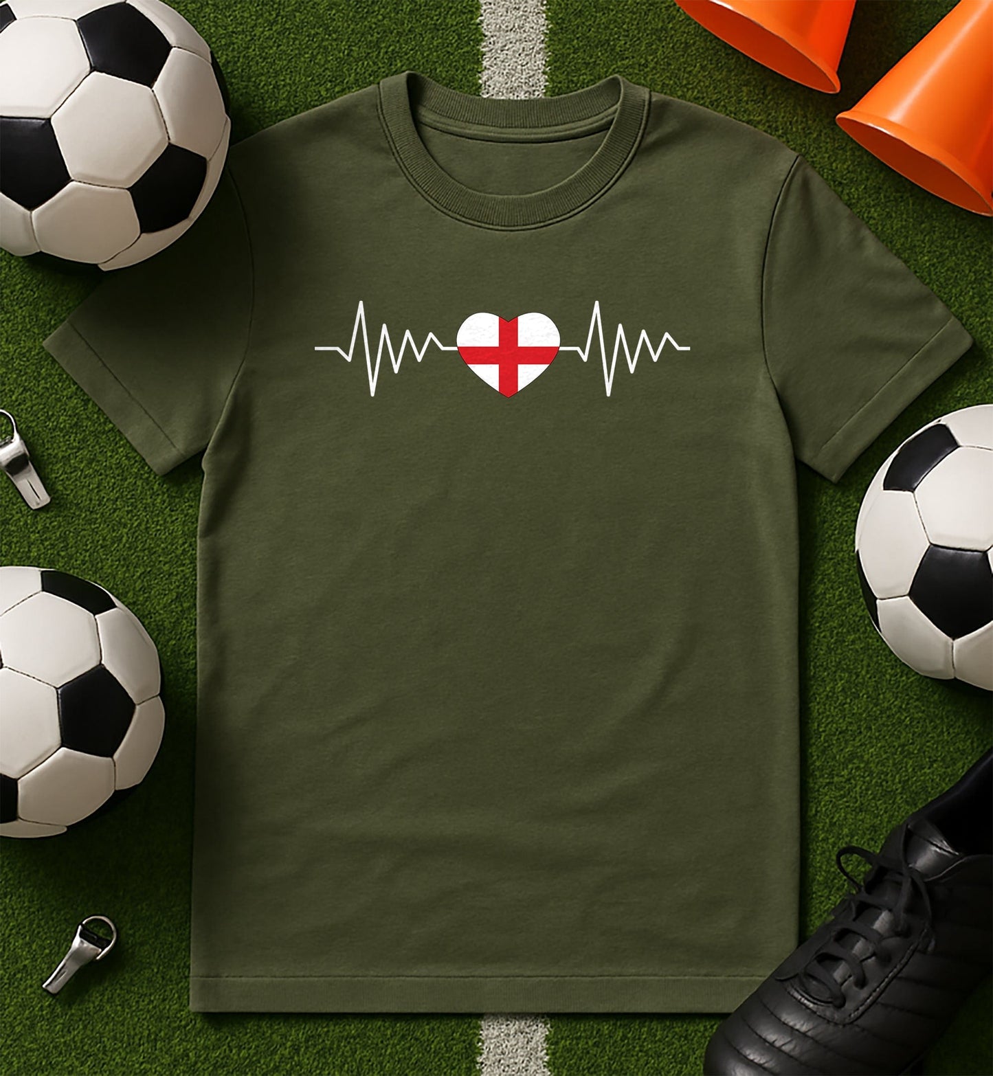 England Heart T-Shirt