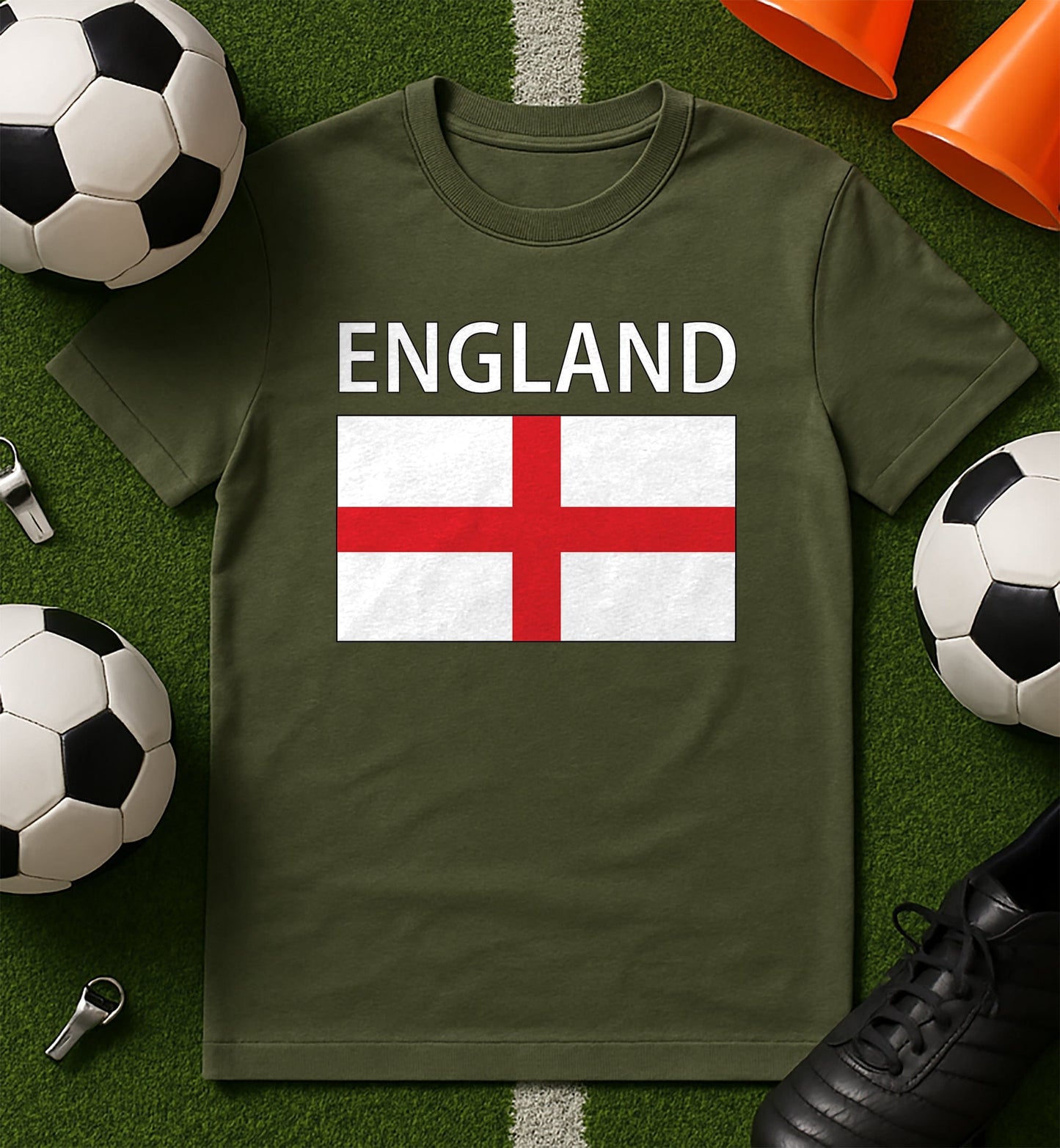 Big England Flag T-Shirt