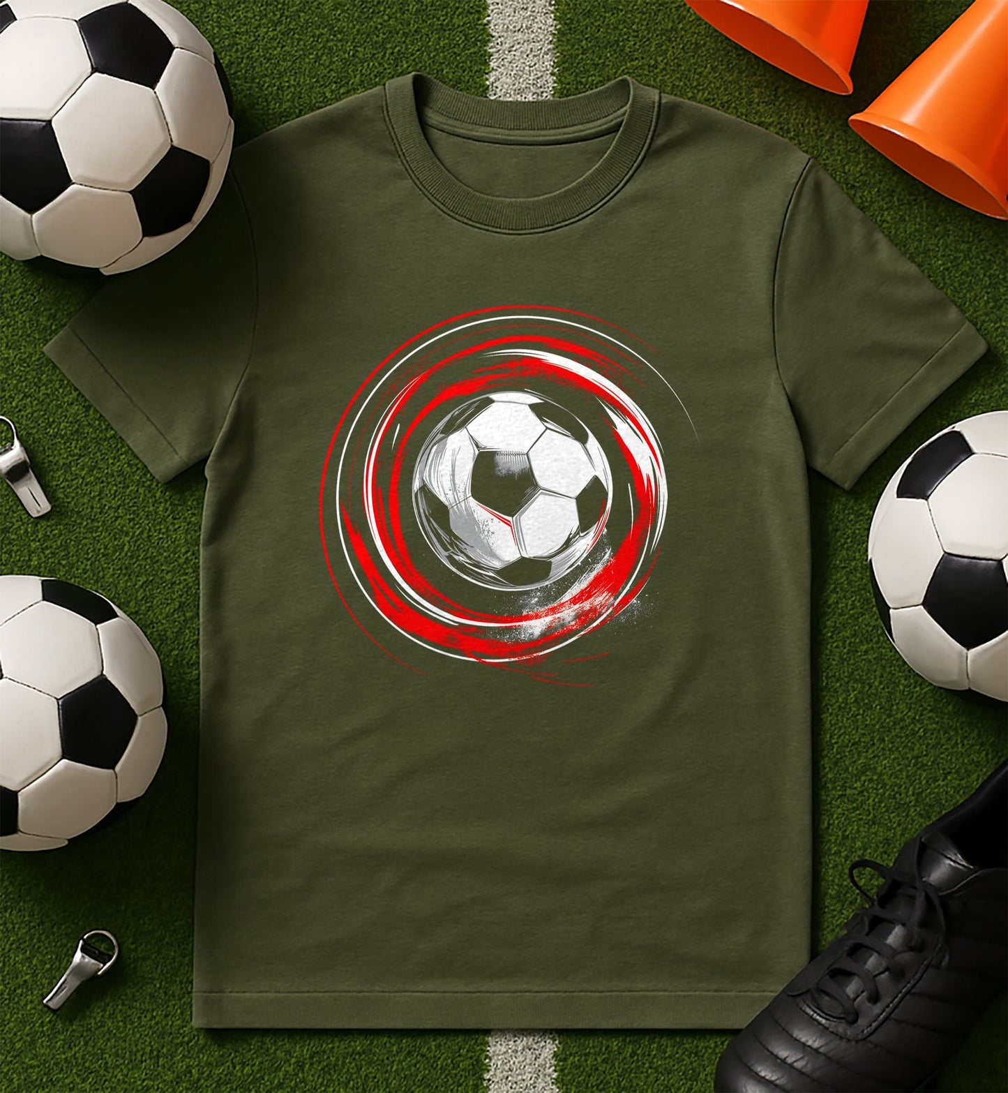 Football Spiral - T-Shirt