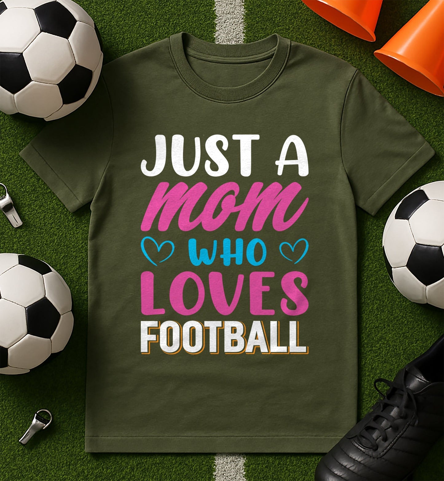 Just a Mom Who T-Shirt