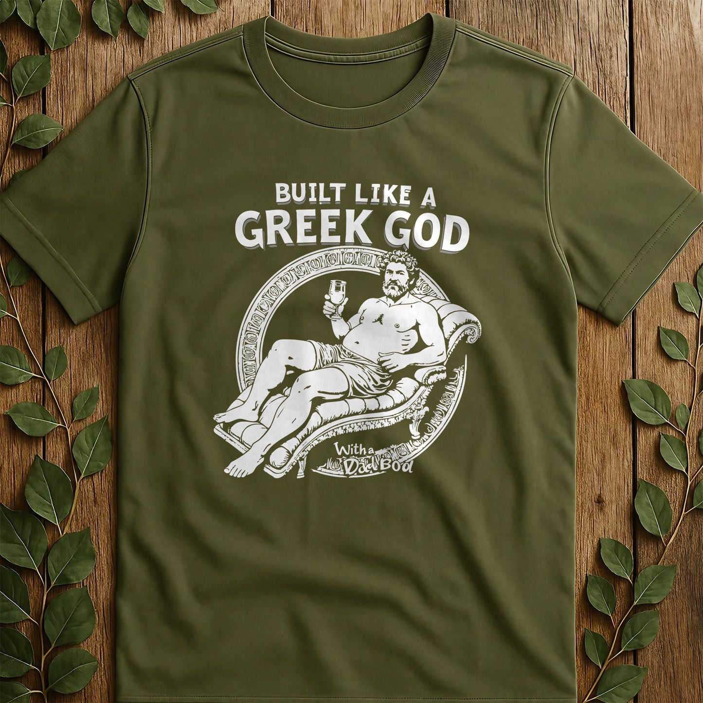 Greek Dad God Bod T-Shirt