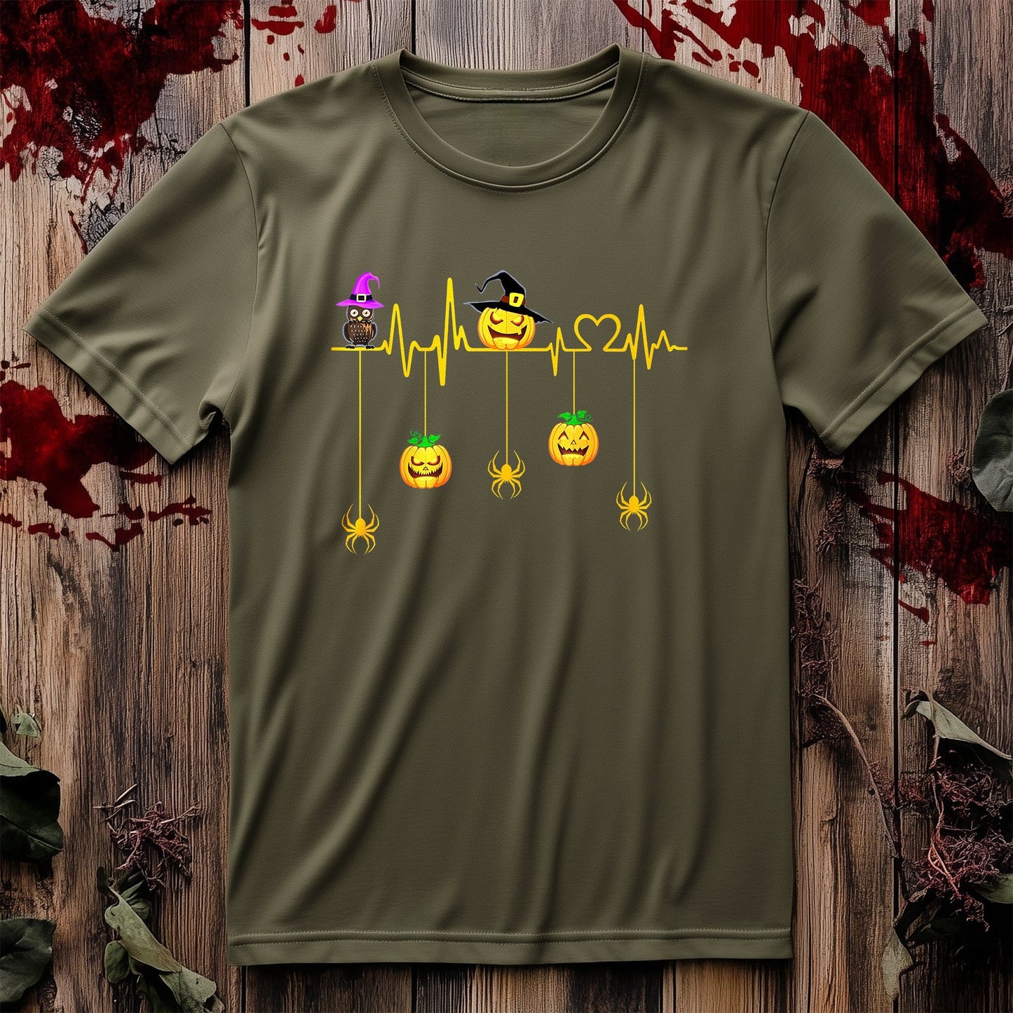 Pumpkin Heartbeat T-Shirt -