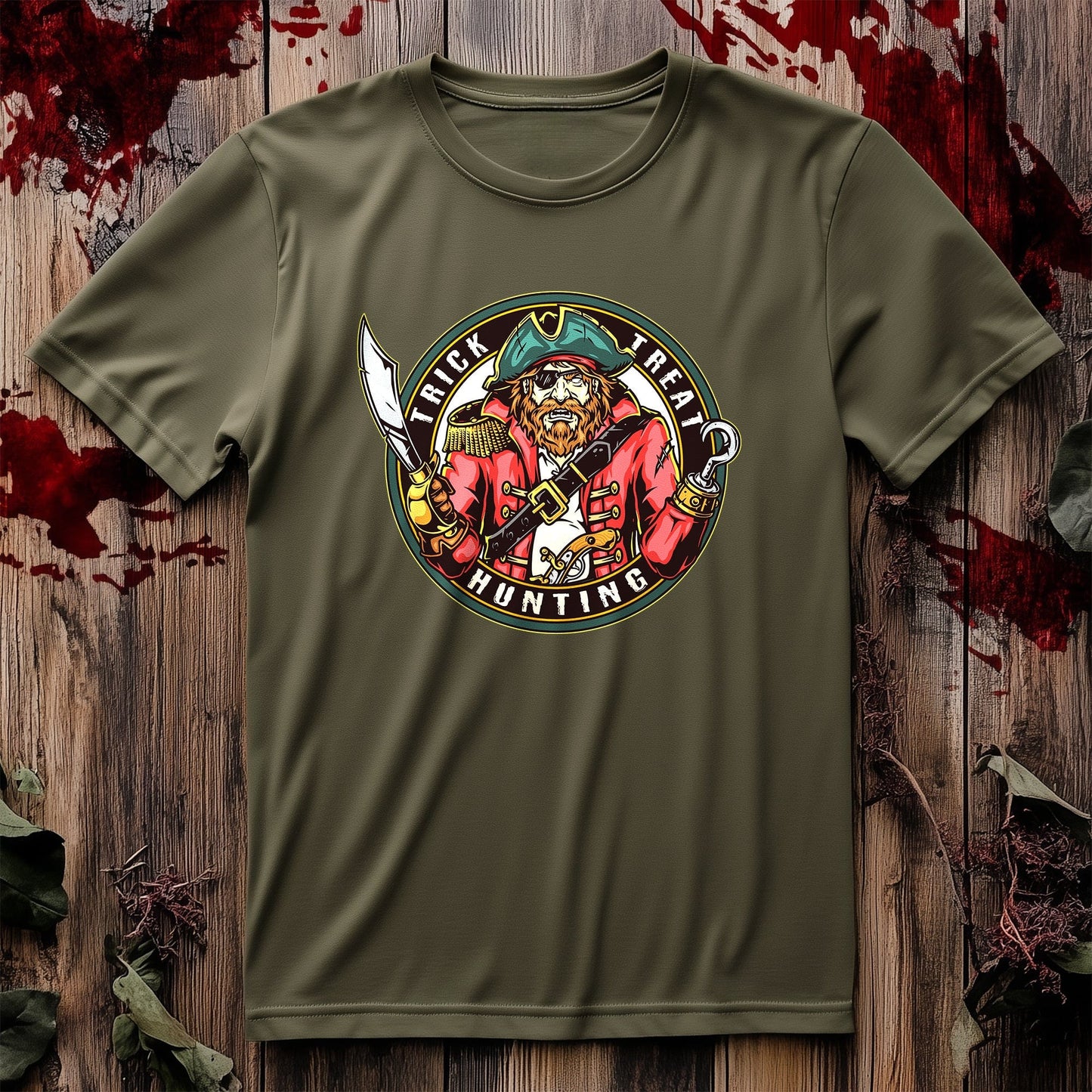 Pirate Trick or Treat T-shirt - Aye,