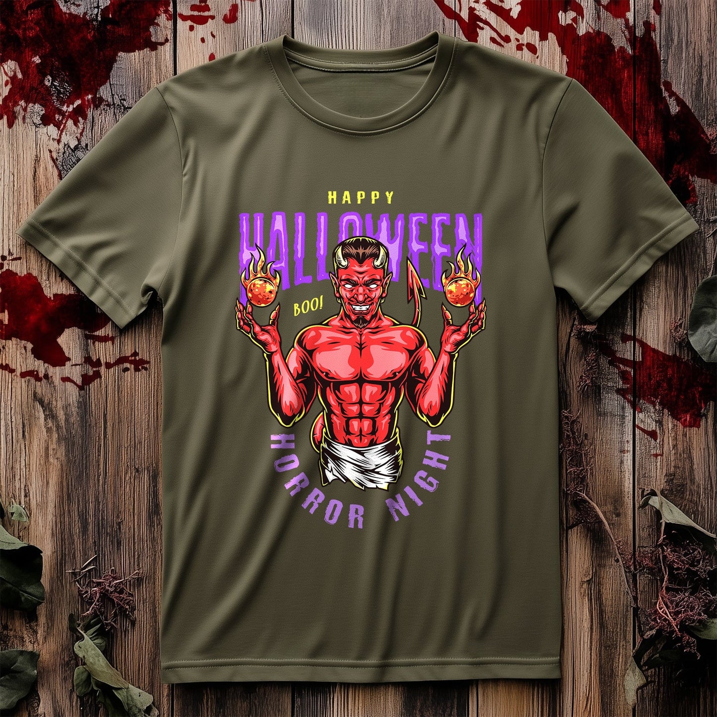 Devil Horror Night T-Shirt - Unleash