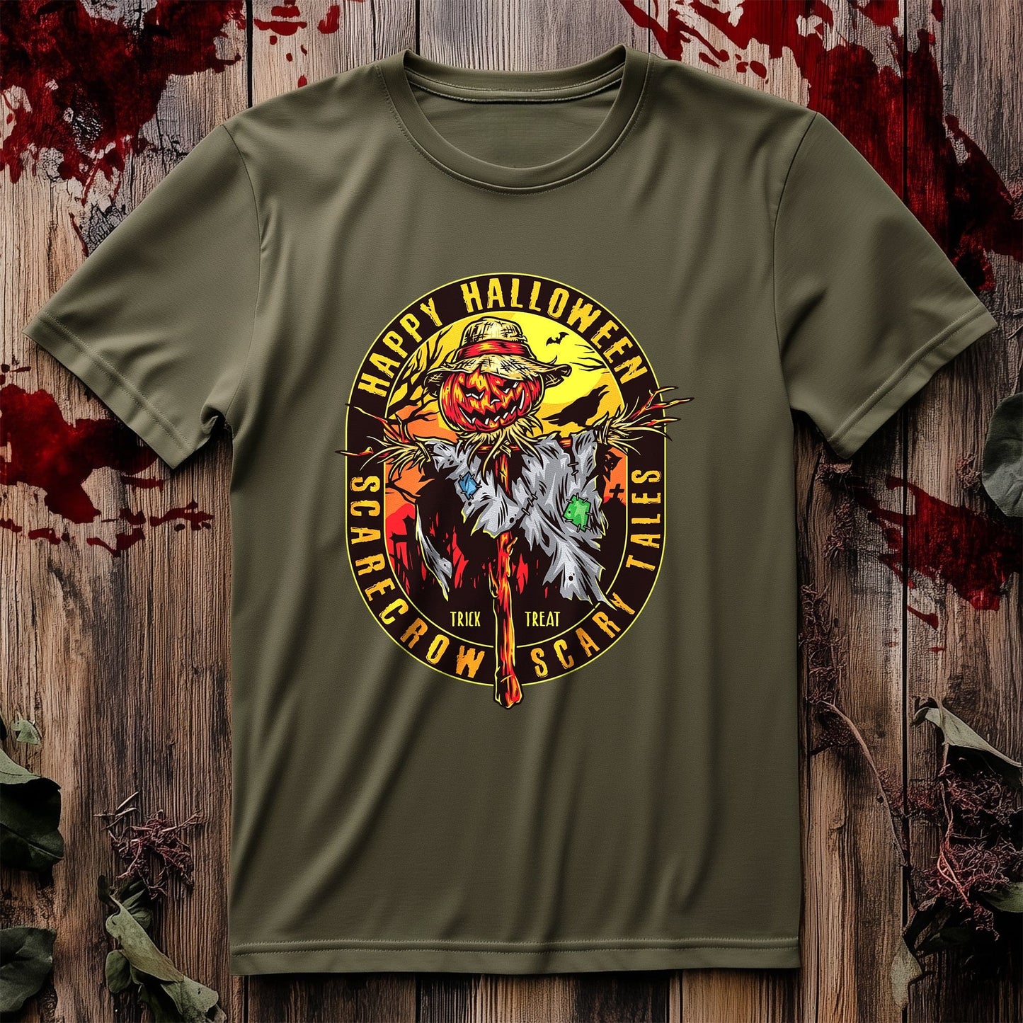 Burning Scarecrow T-Shirt - Embrace