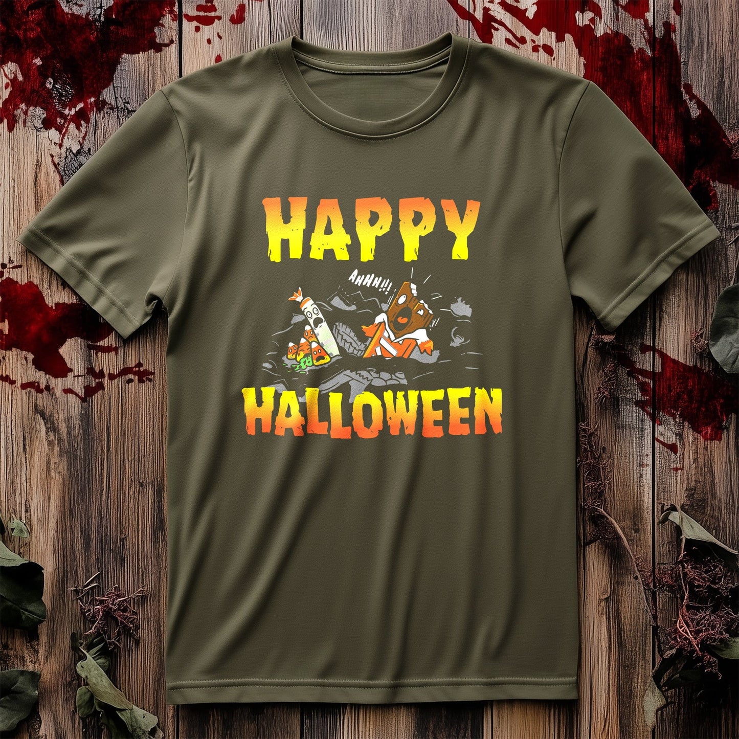 Happy Halloween Candy T-Shirt -