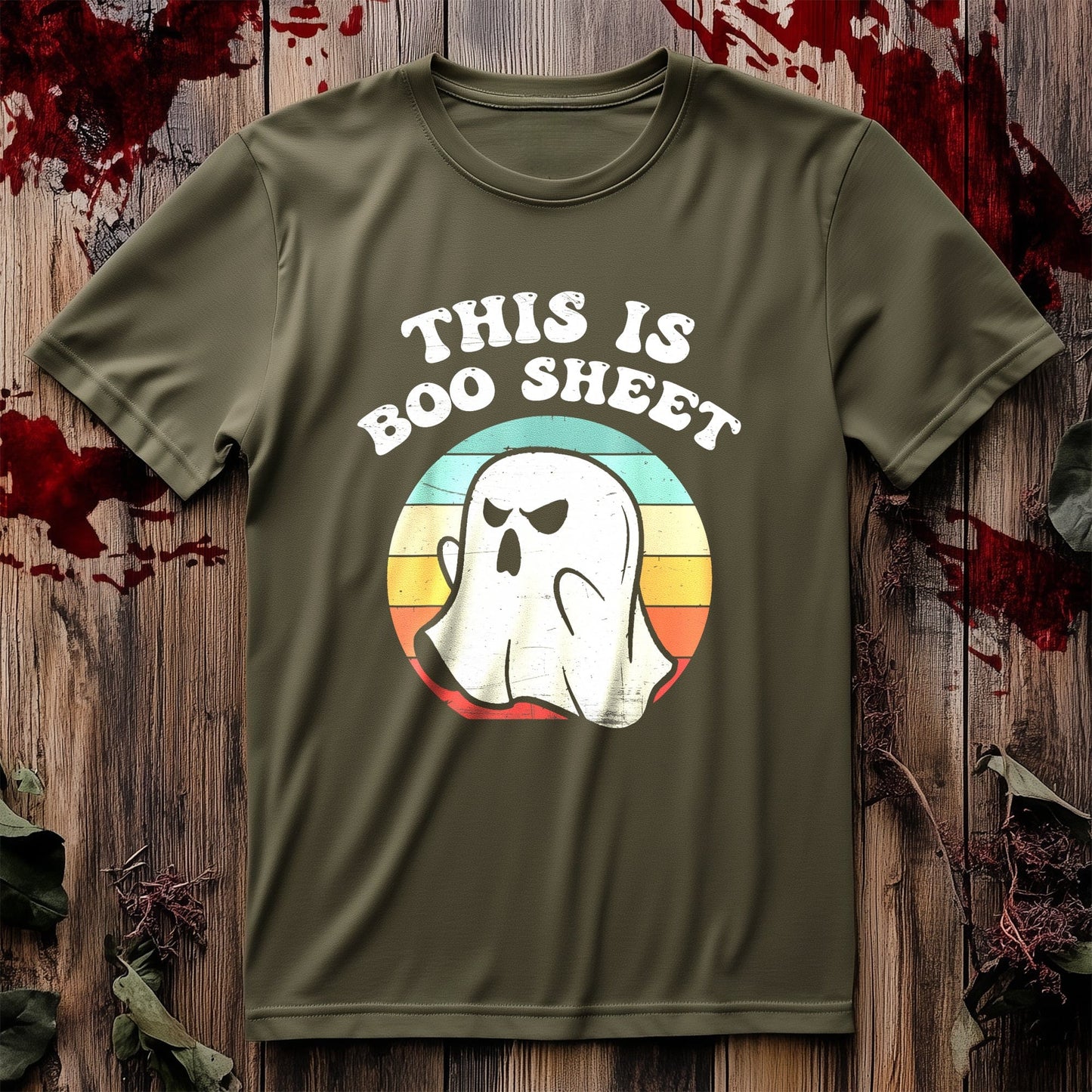 Cute Angry Ghost Boo t-shirt