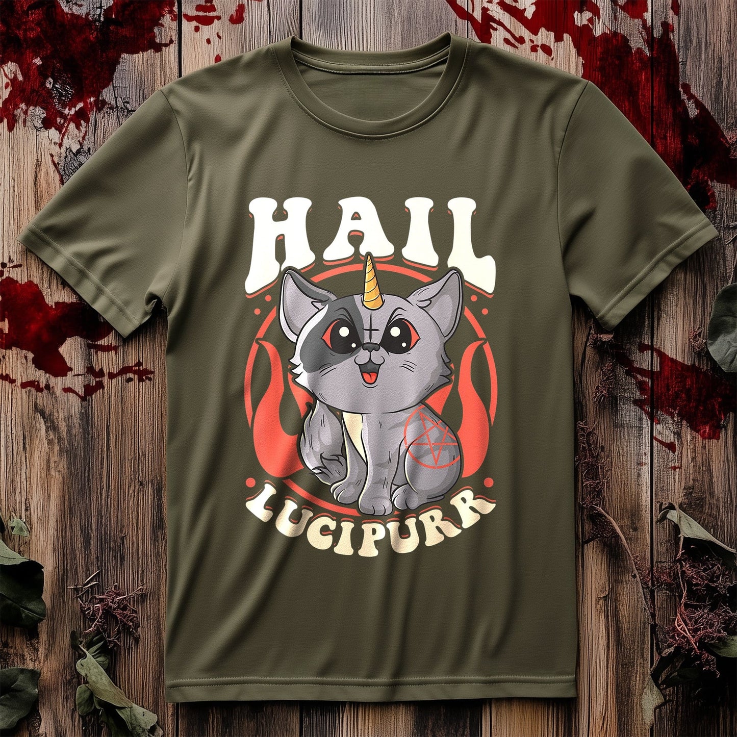 Satanic Cat T-Shirt