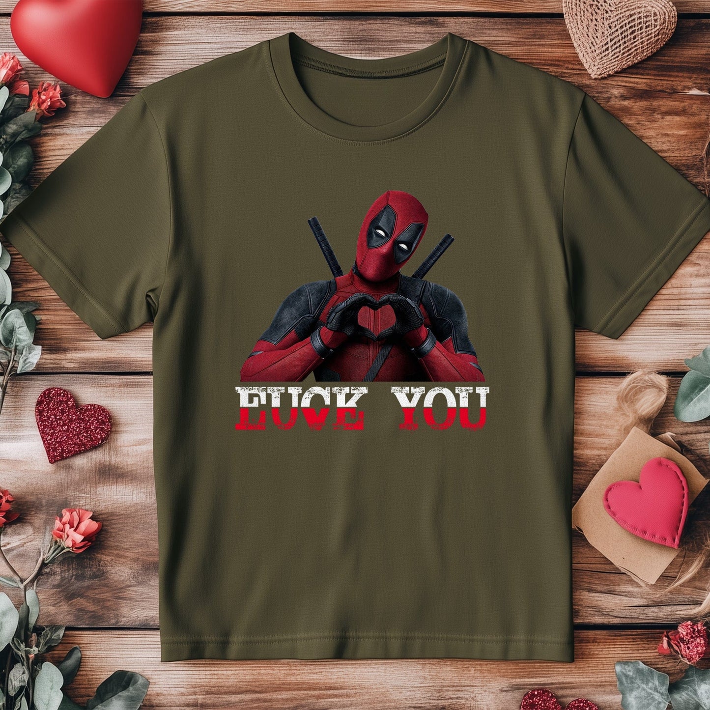 Deadpool Love You T-shirt