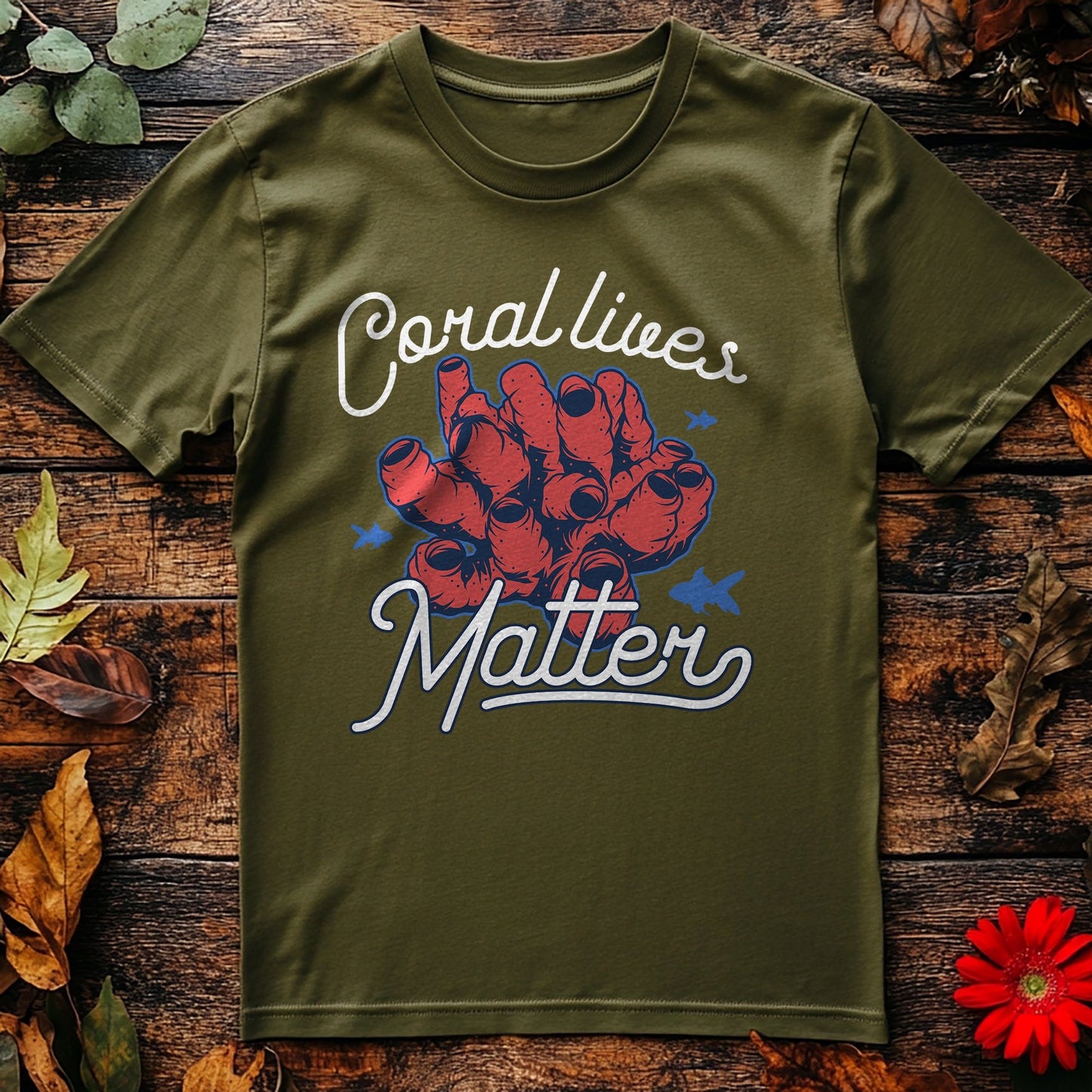 Coral Live Matter T-Shirt