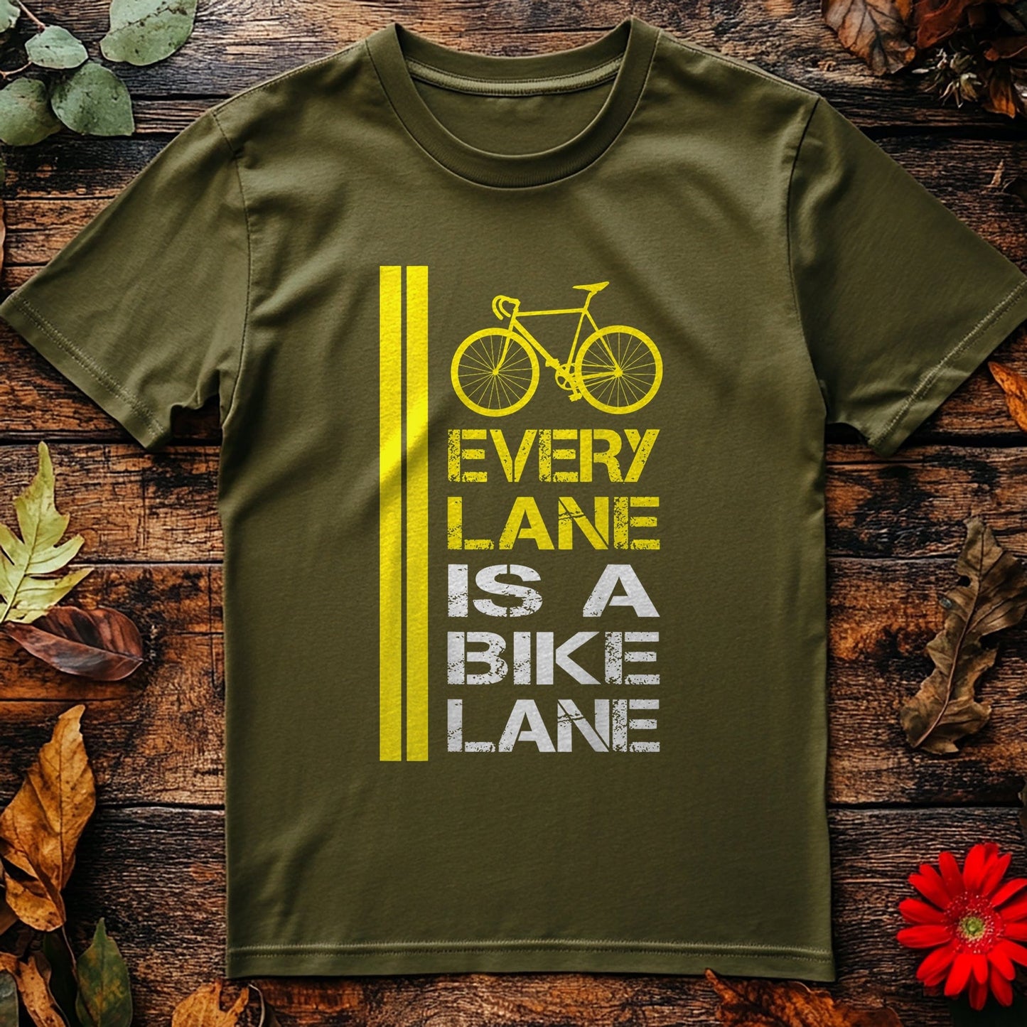 Cycling (285) T-shirt - Every Lane