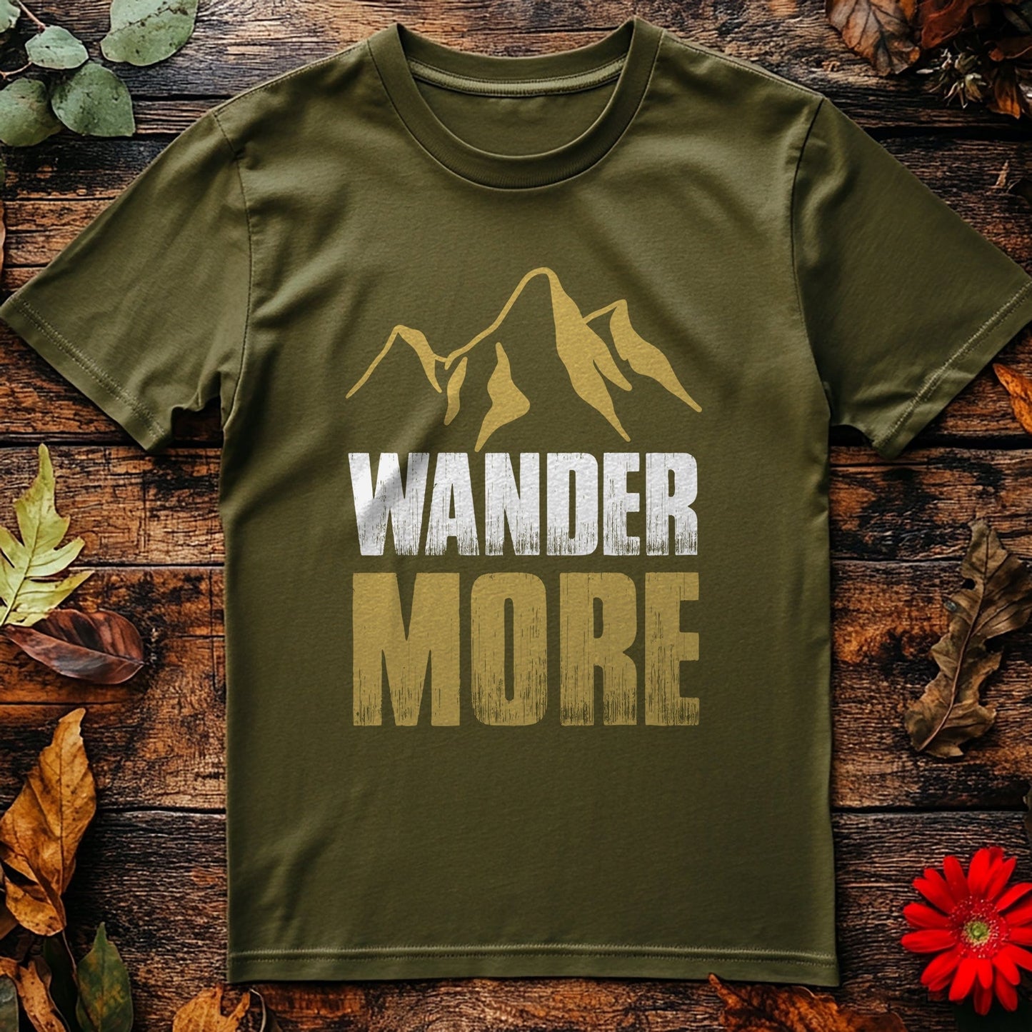 Wander More-01 T-Shirt - Adventure