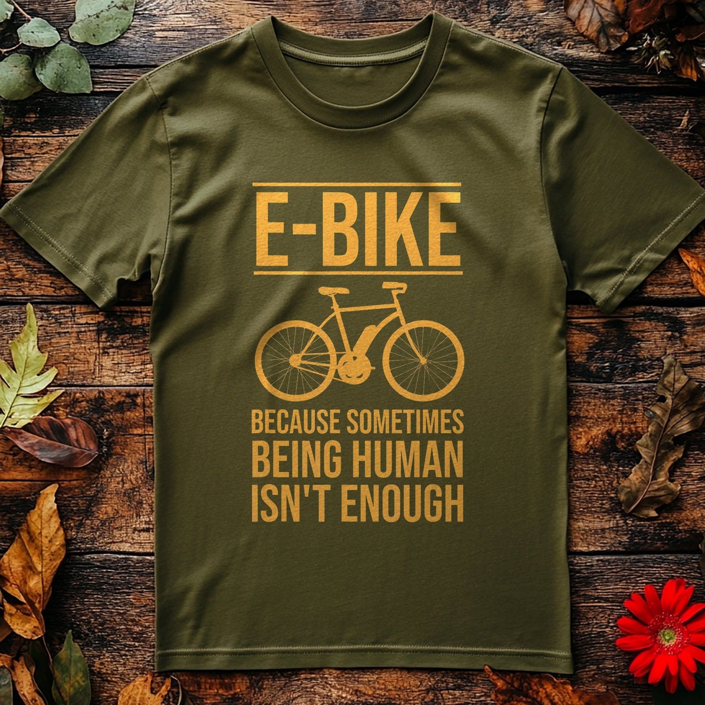 Cycling (264) T-Shirt - Human or