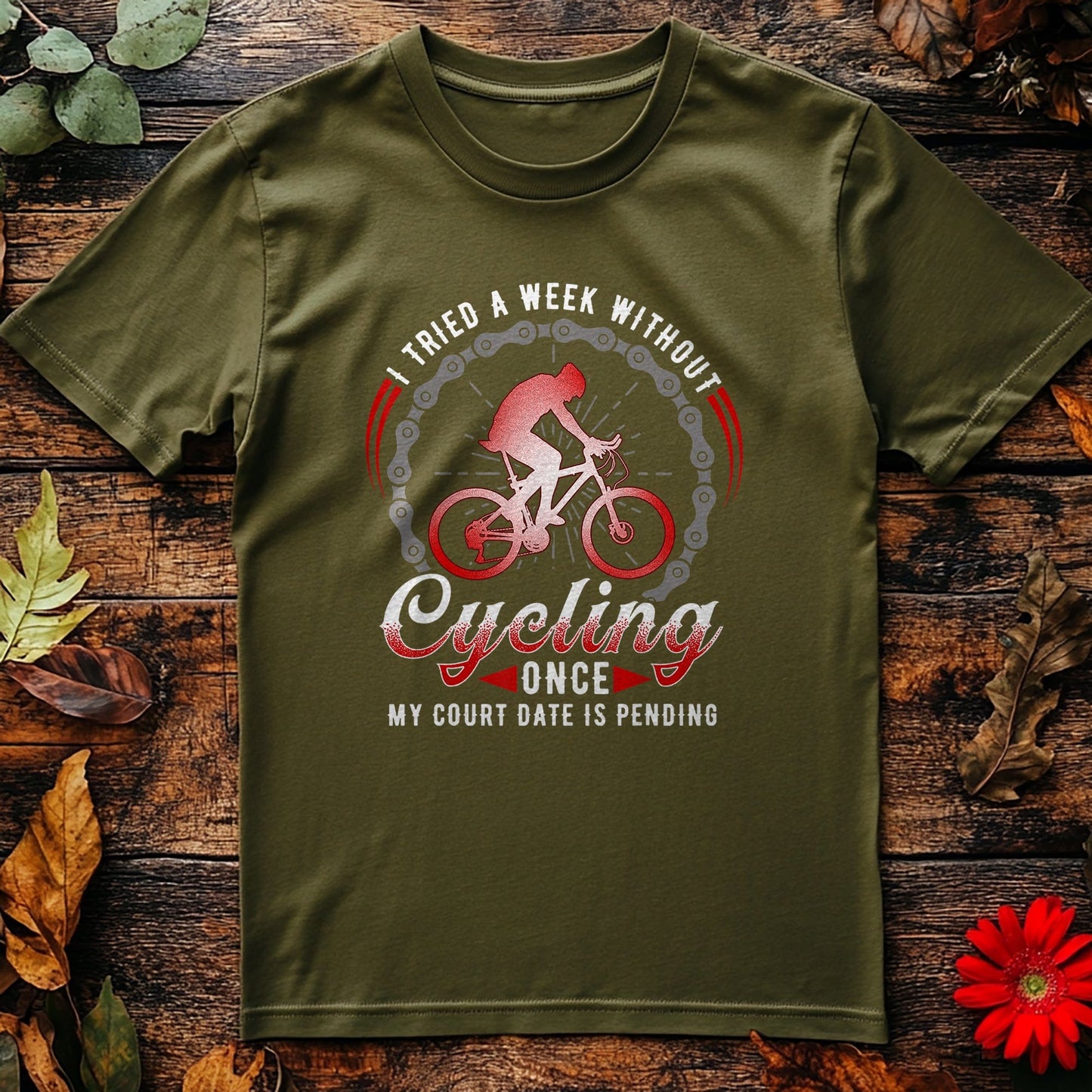 Cycling (307) T-shirt A Week Without Cycling