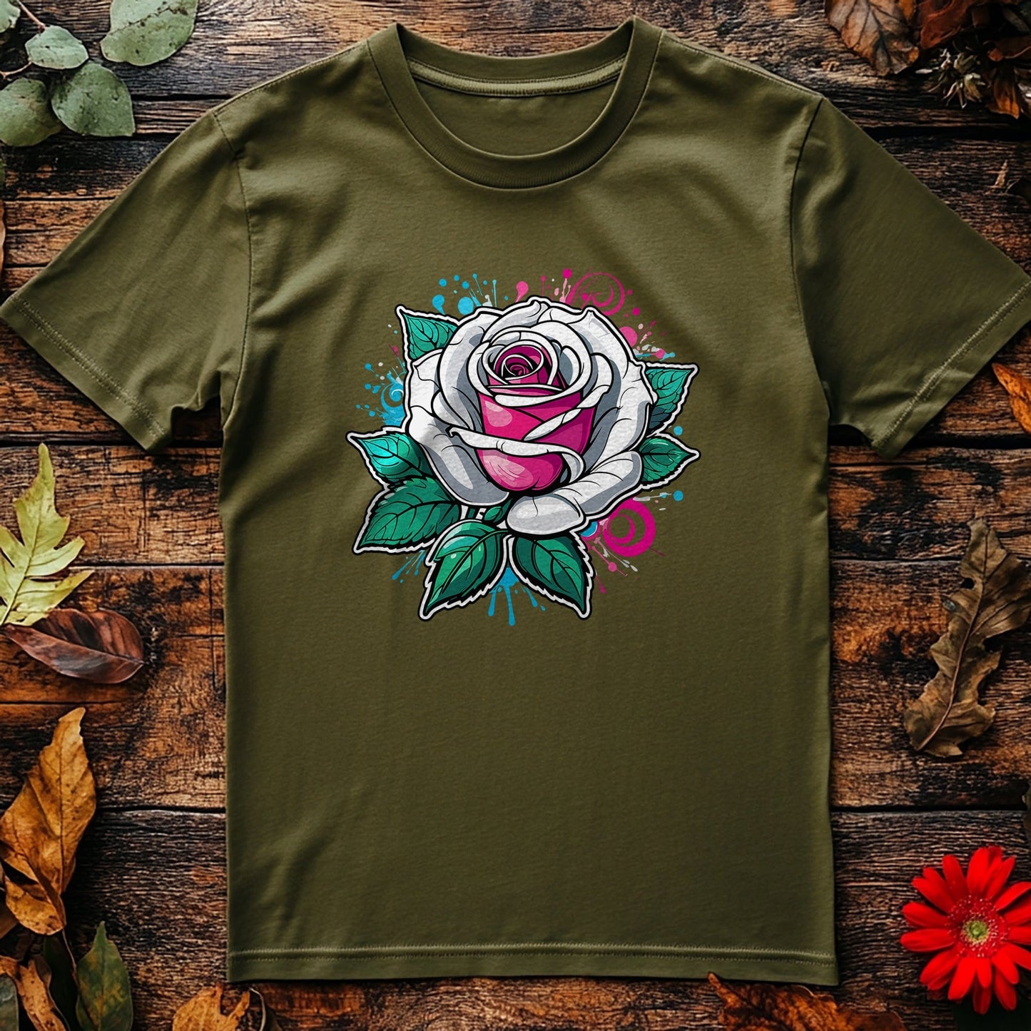 Flower79 T-shirt - Petal Pushing