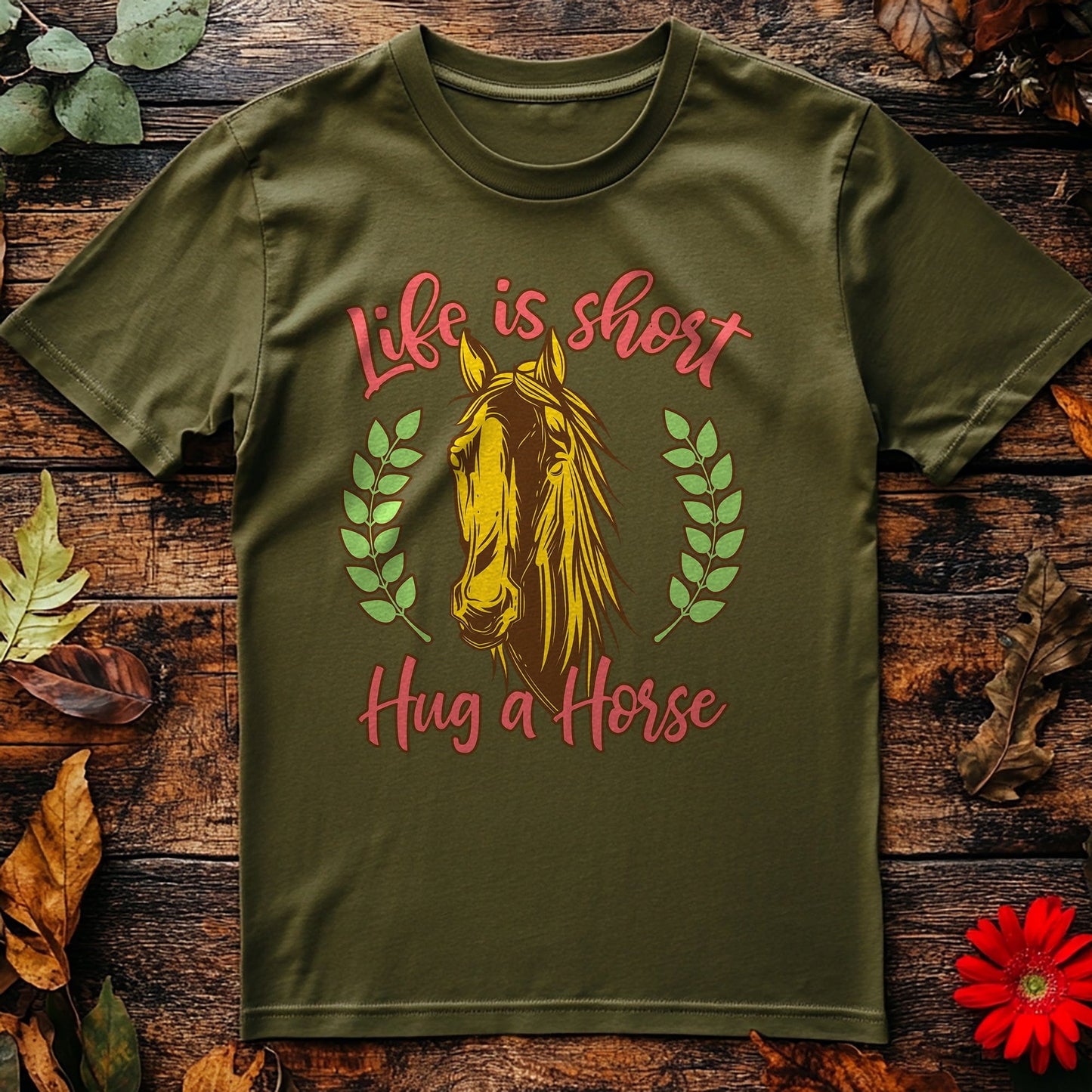 Hug A Horse T-Shirt
