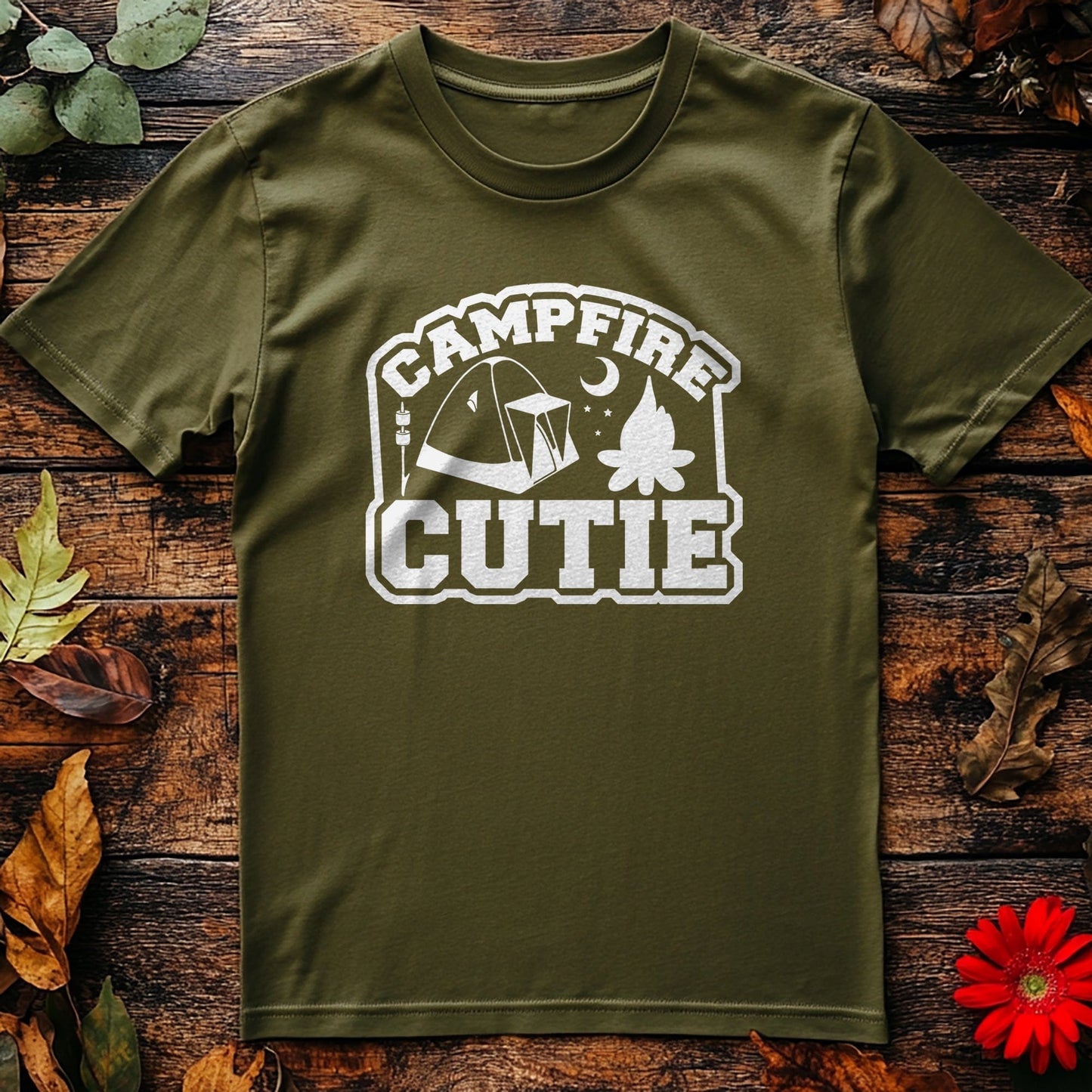 Campfire Cutie-01 T-shirt - Light Up