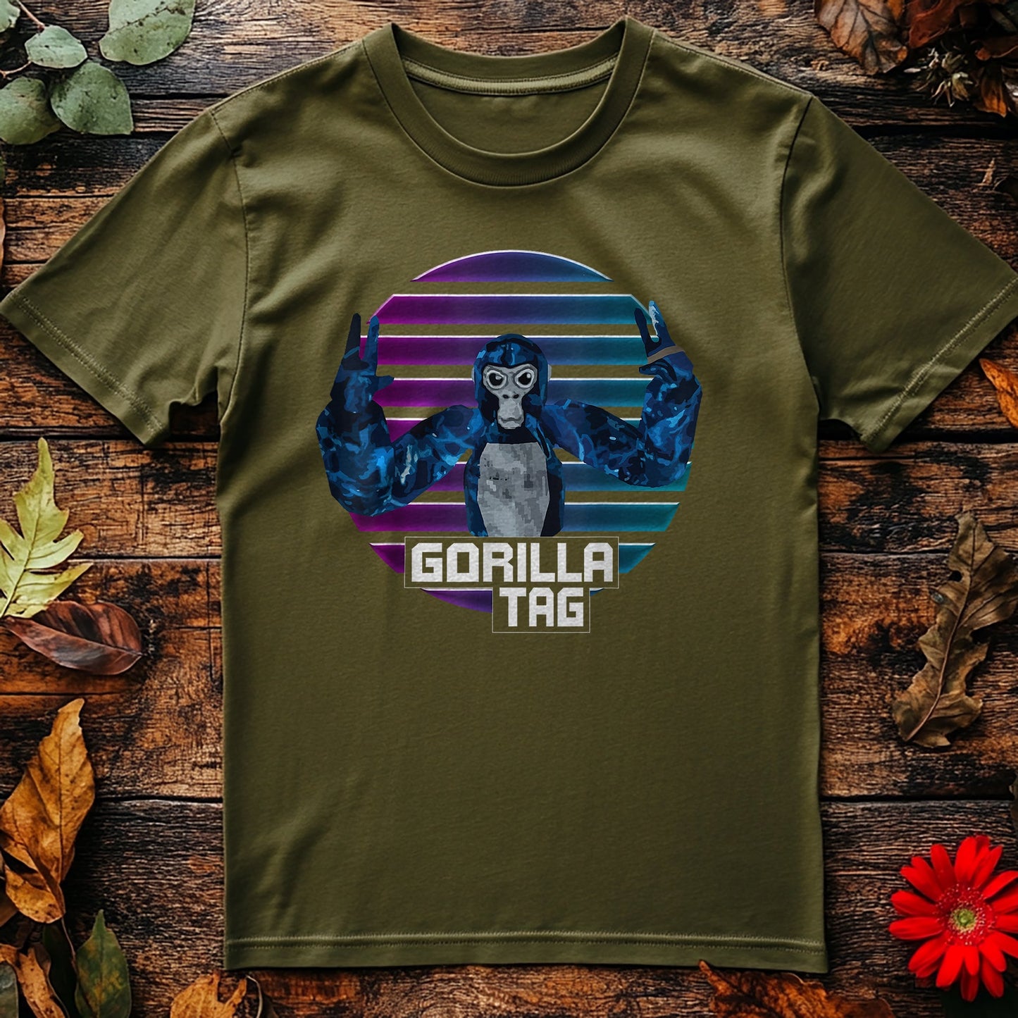 Retro Gorilla Tag T-Shirt - Unleash