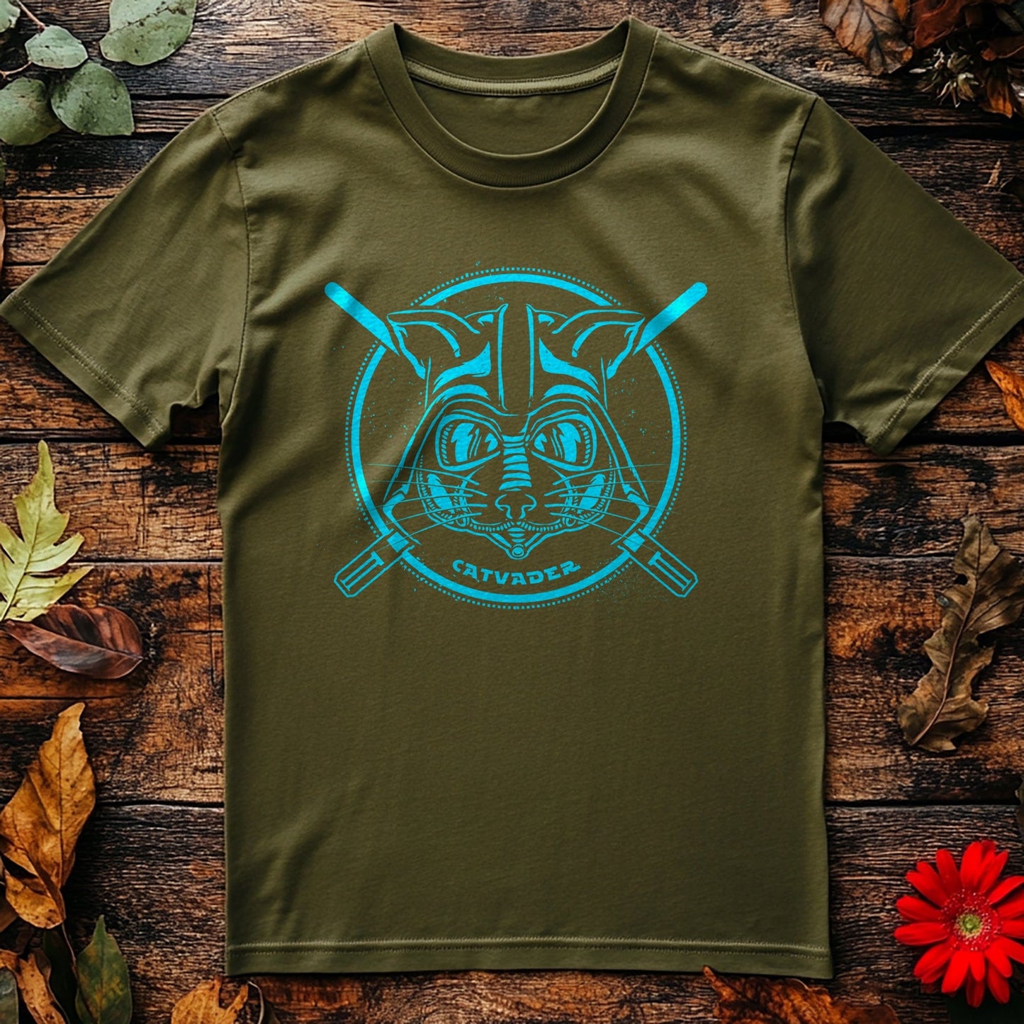 Catvader T-Shirt - Purr-fectly Dark