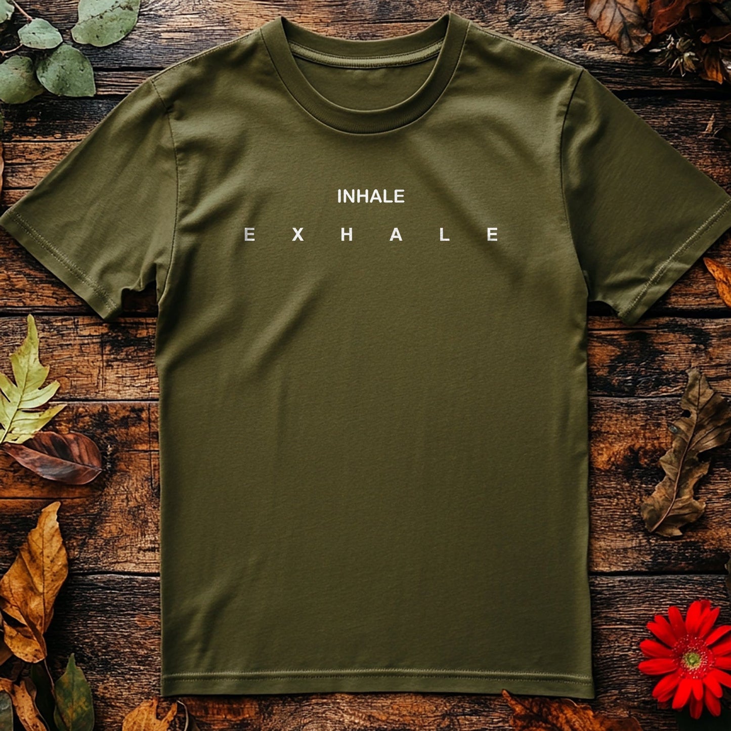Inhale Exhale T-Shirt - Breathe Easy