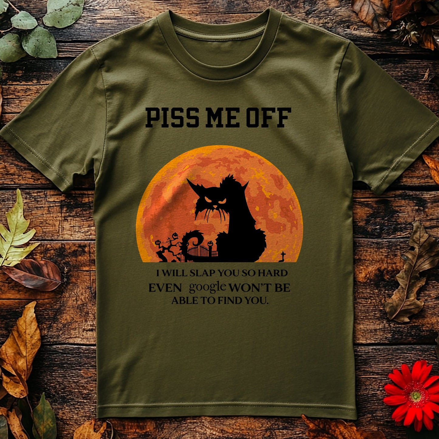 Piss Me Off Cat T-Shirt - Feline