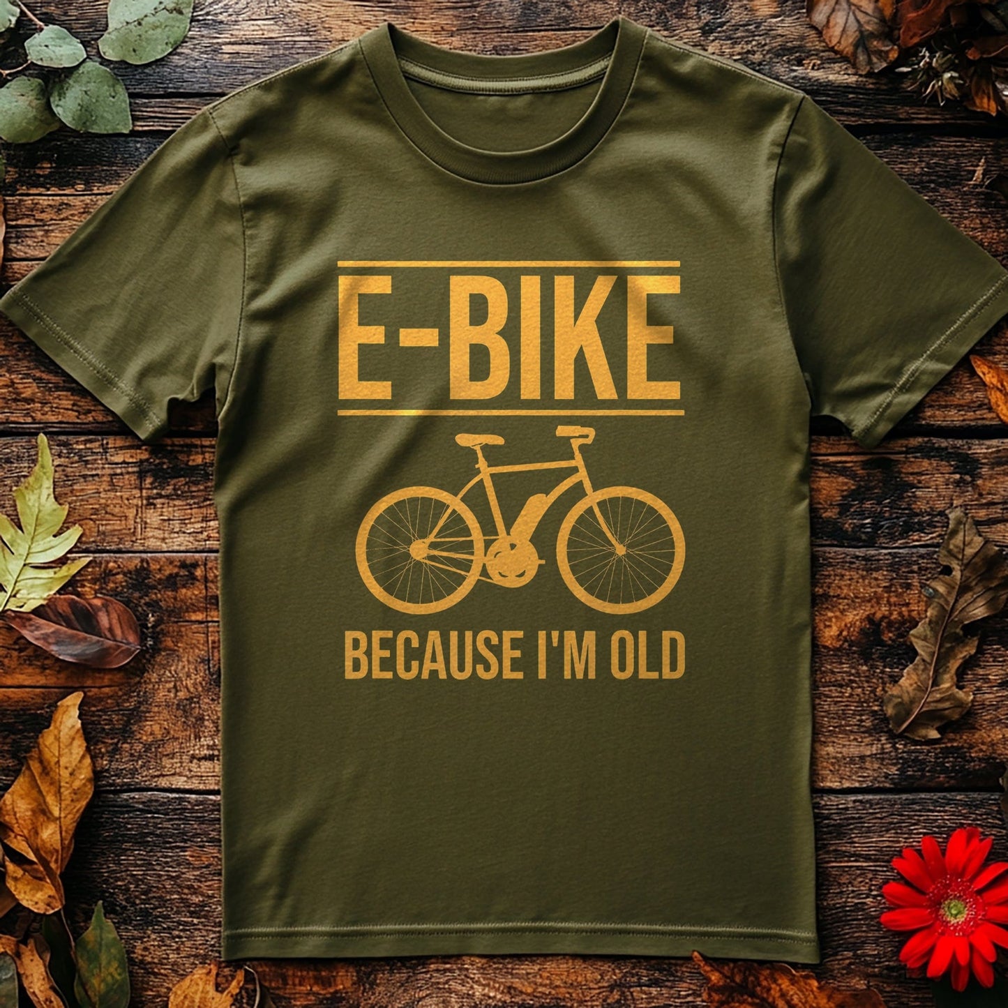 Cycling (262) T-shirt - E-bike