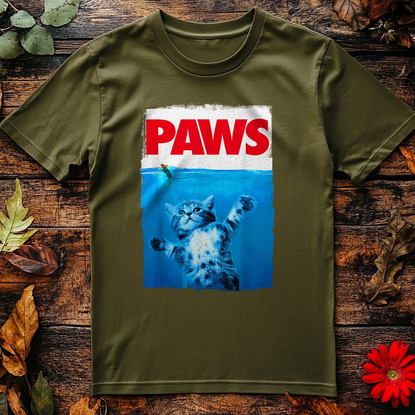 Paws Cat and Mouse T-shirt -
