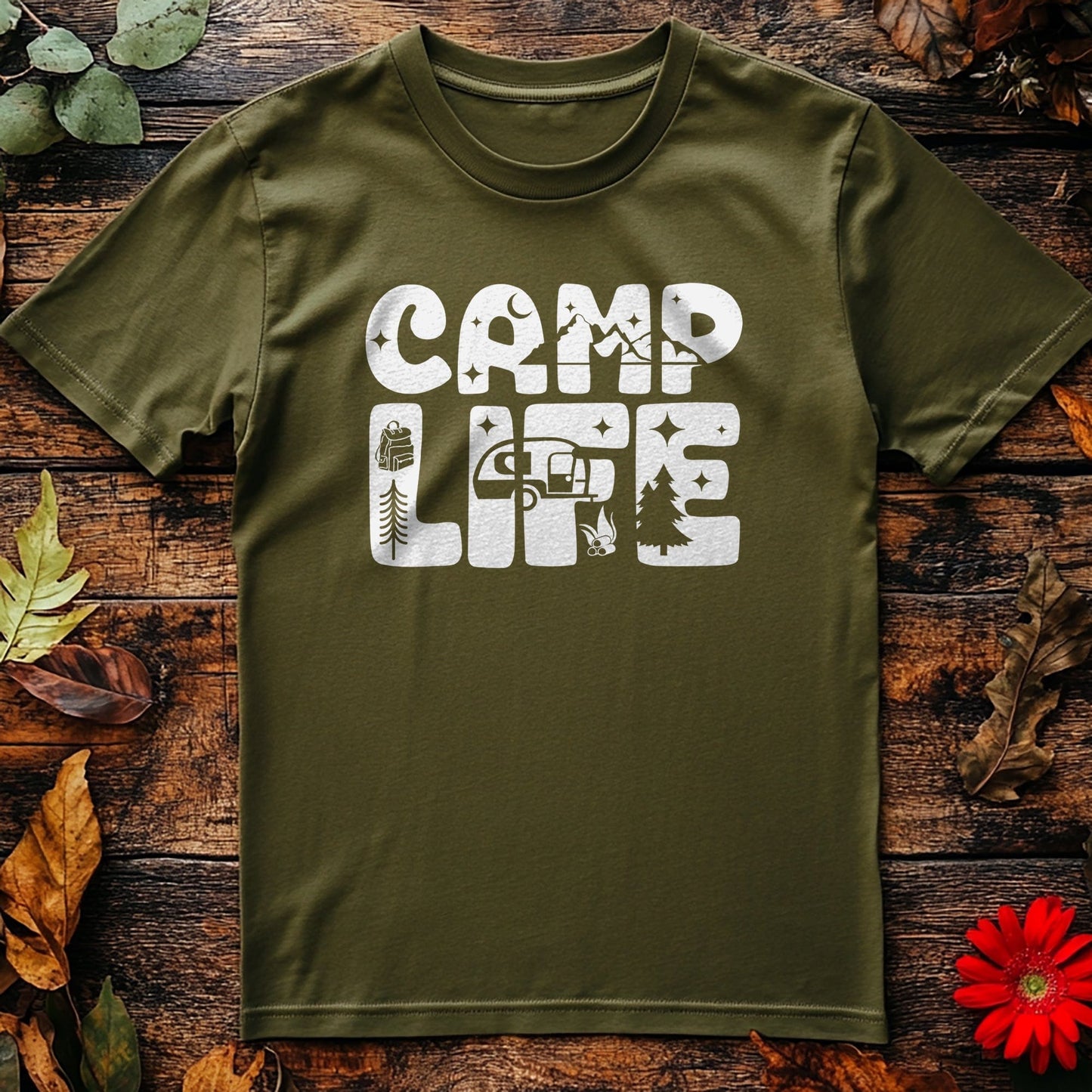 Camp Life T-Shirt - Embrace the Wild