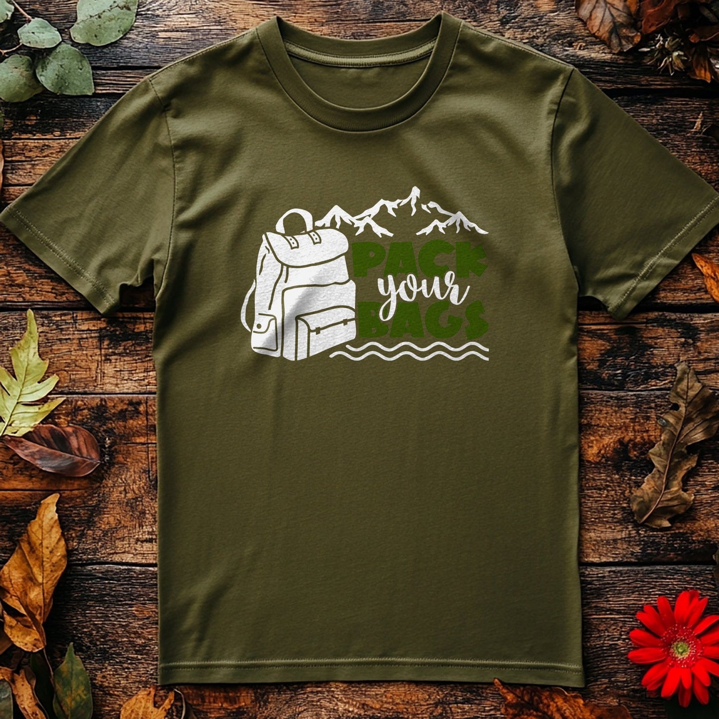 Pack Your Bags T-Shirt - Adventure