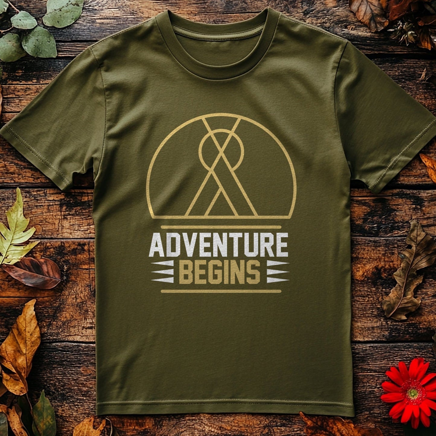 Adventure Begins-01 T-shirt