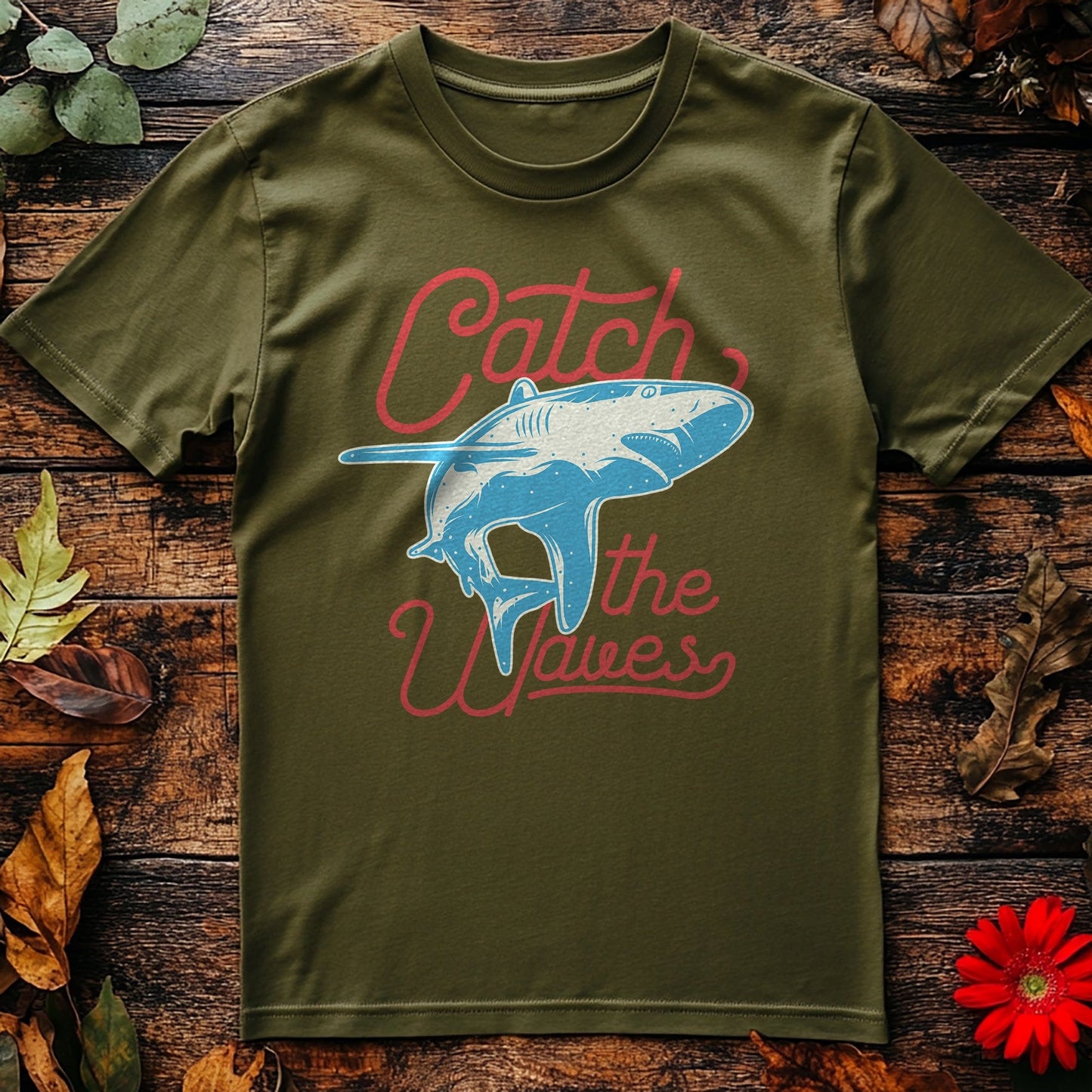 Catch The Wave Shark T-shirt