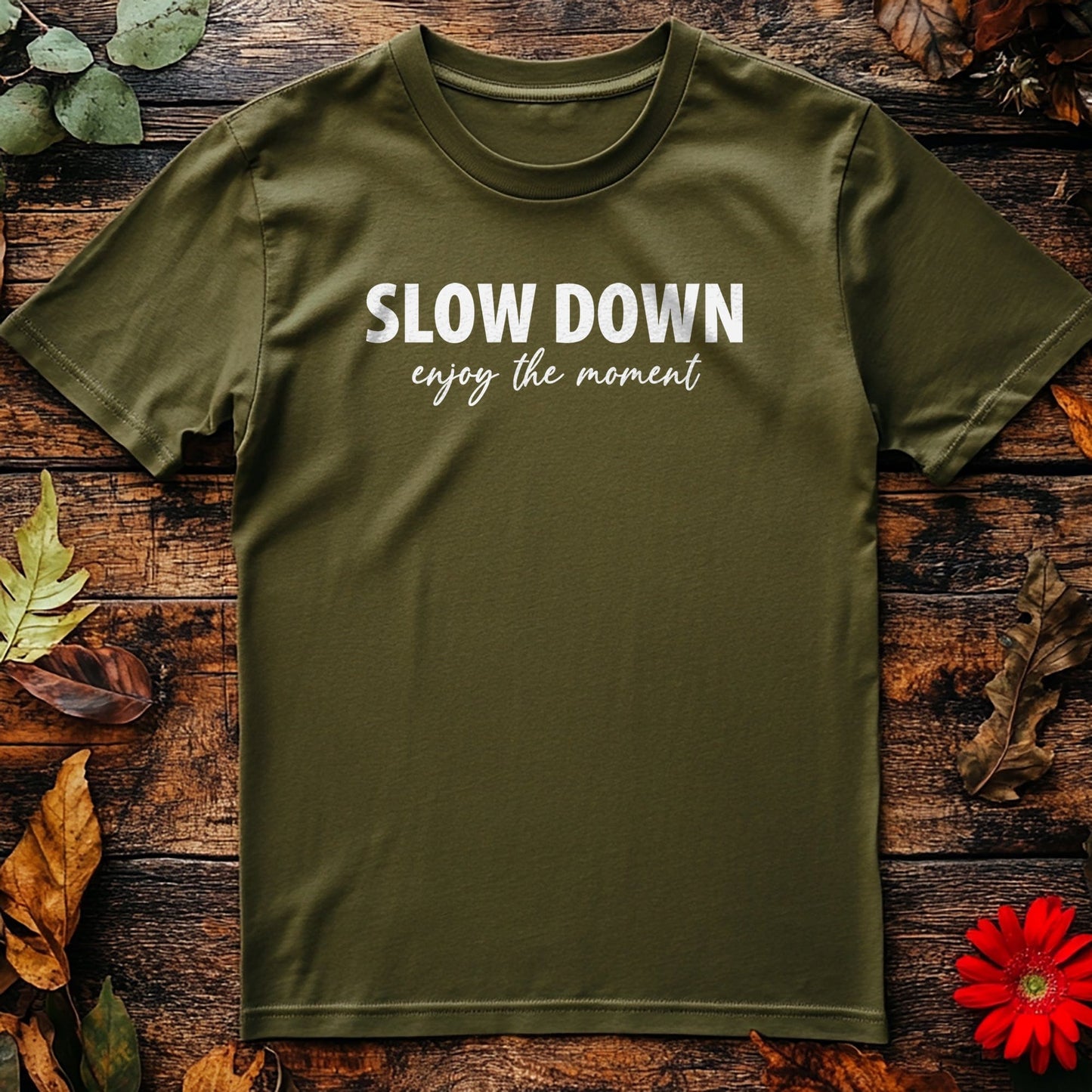 Slow Down 6 T-shirt - Groovy Vibes