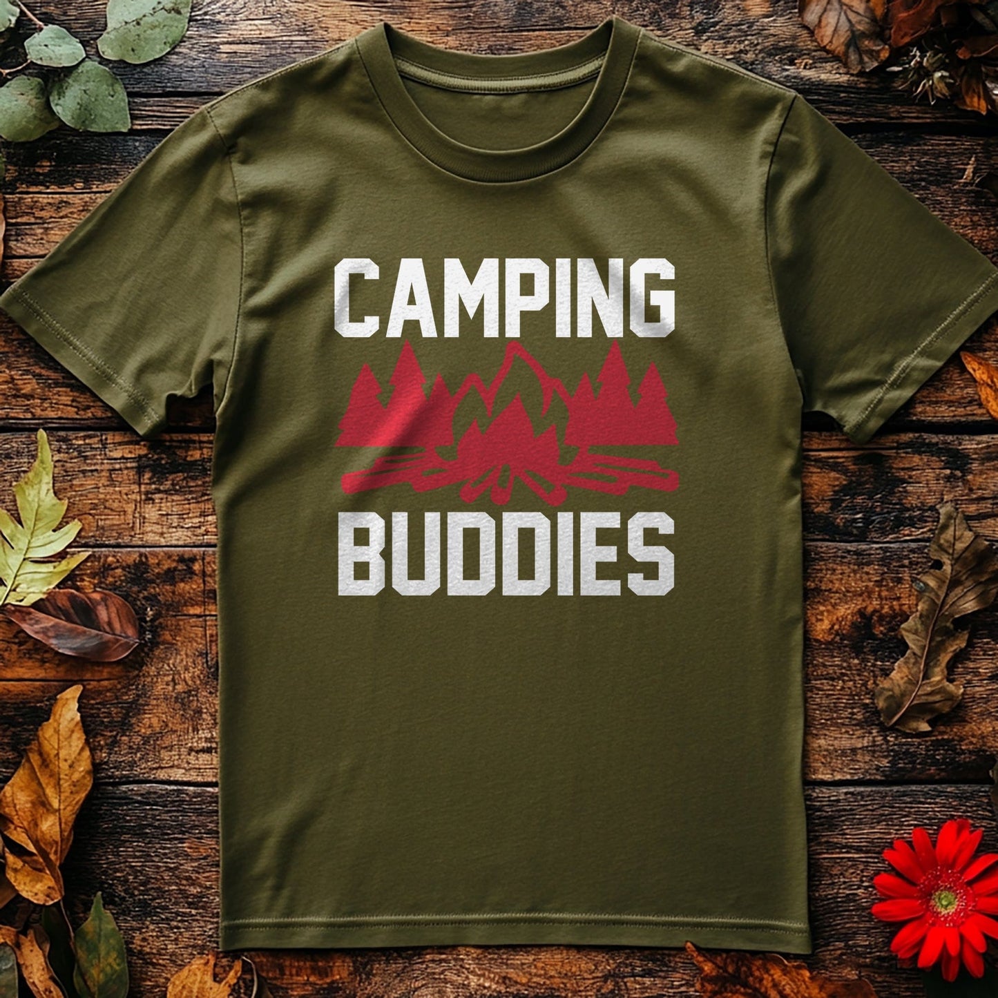 Camping Buddies 01 T-Shirt - Hilarious