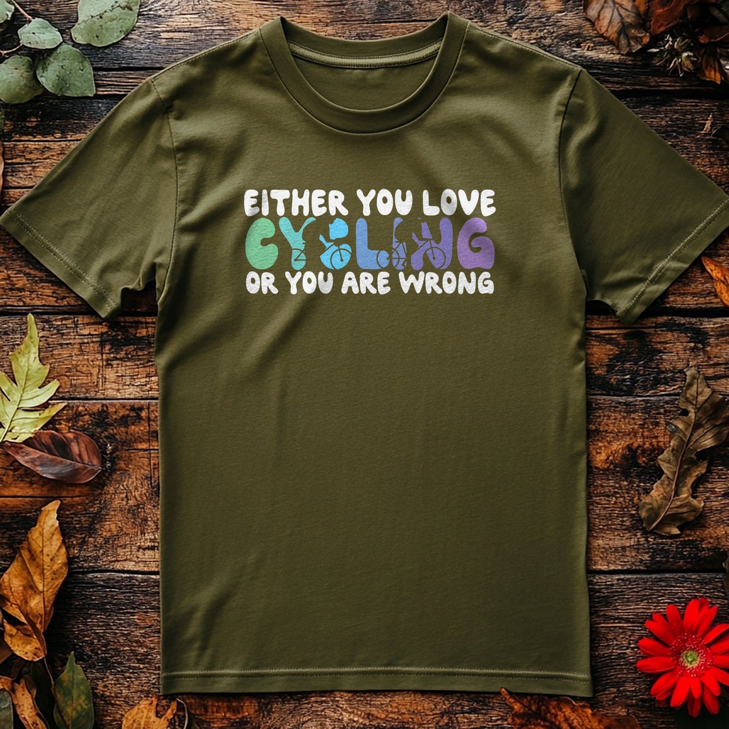 Cycling (265) T-shirt - Love Cycling