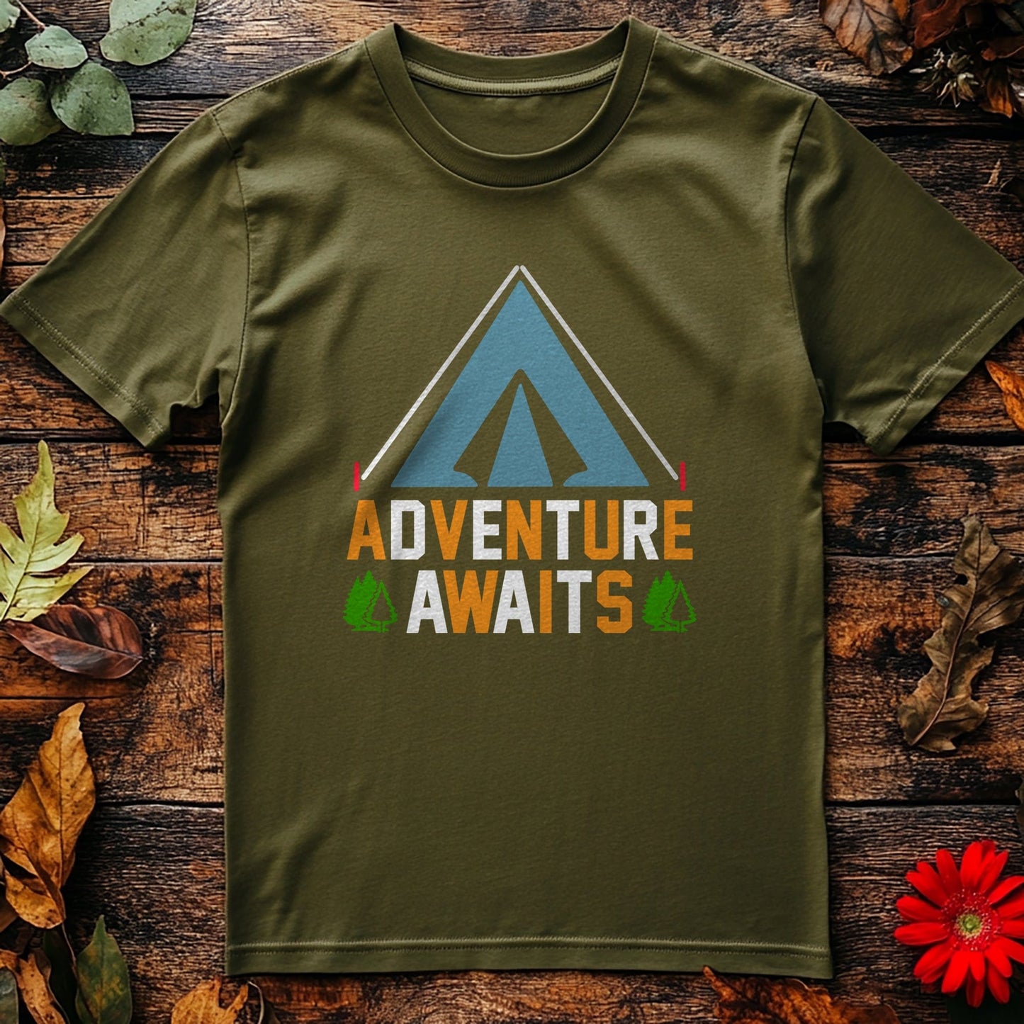 Adventure Awaits T-shirt - Unisex